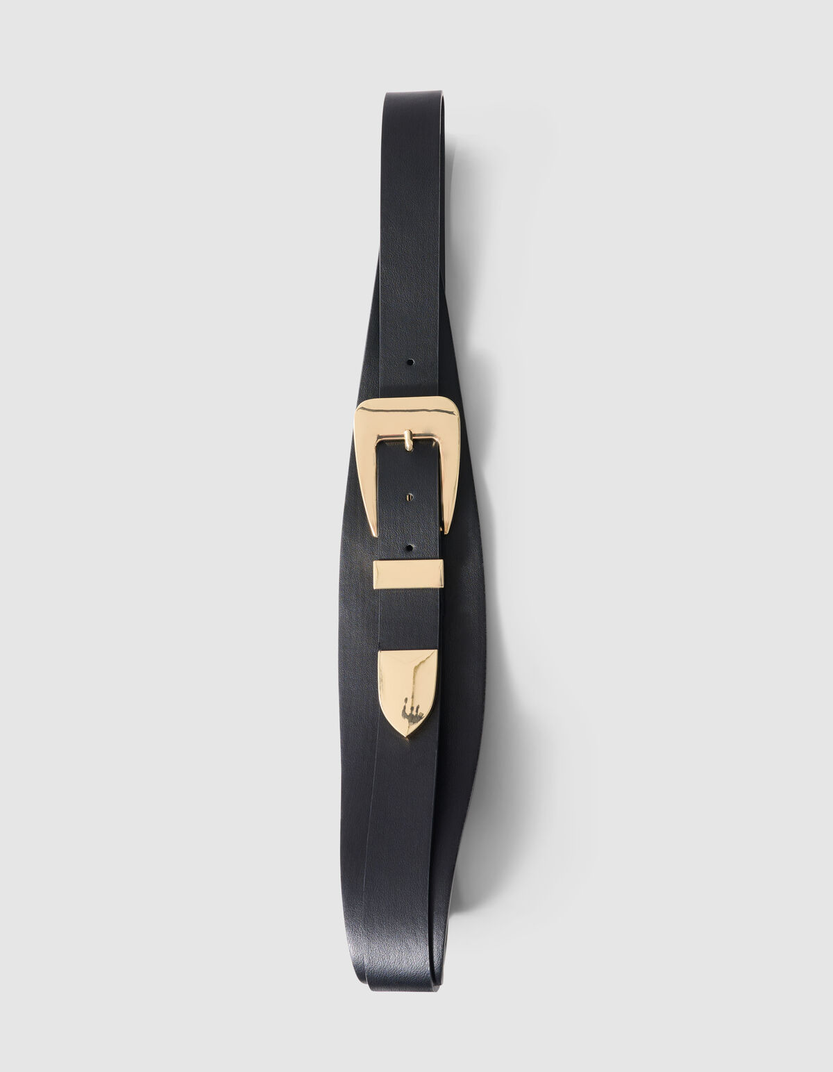 Waist Riem Zwart/Goud SHOEBY ACCESSOIRES