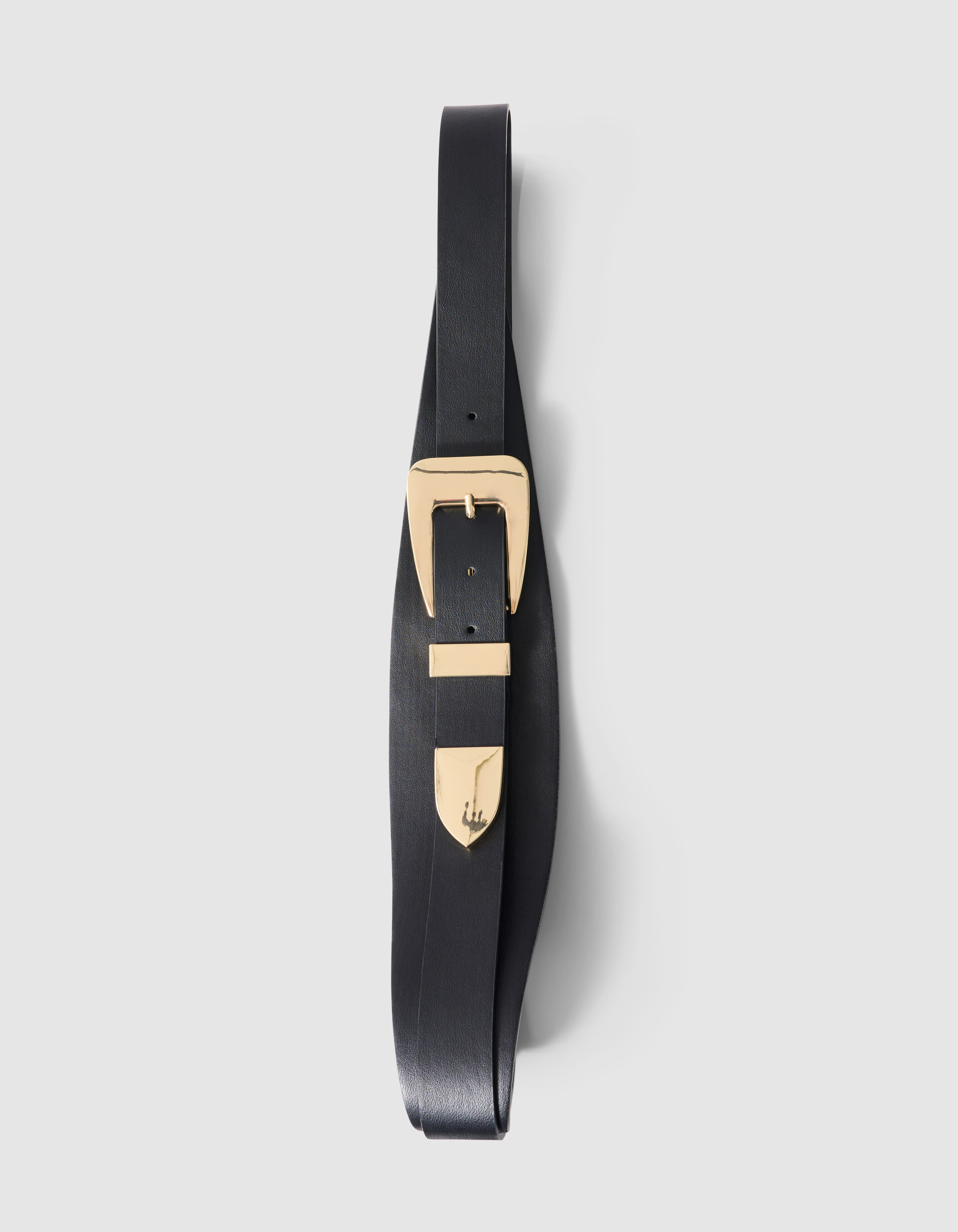 Waist Riem Zwart/Goud SHOEBY ACCESSOIRES