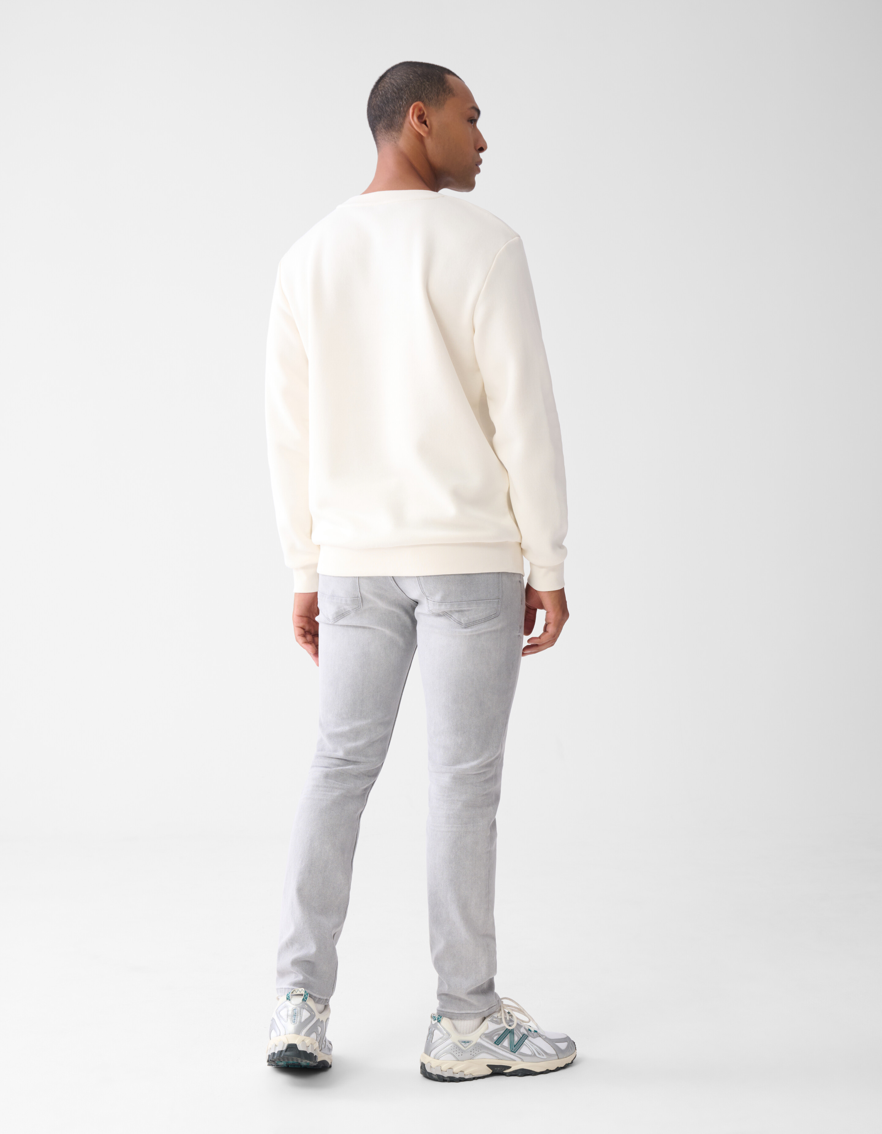 Sparkle Sweater Gebroken Wit SHOEBY MEN