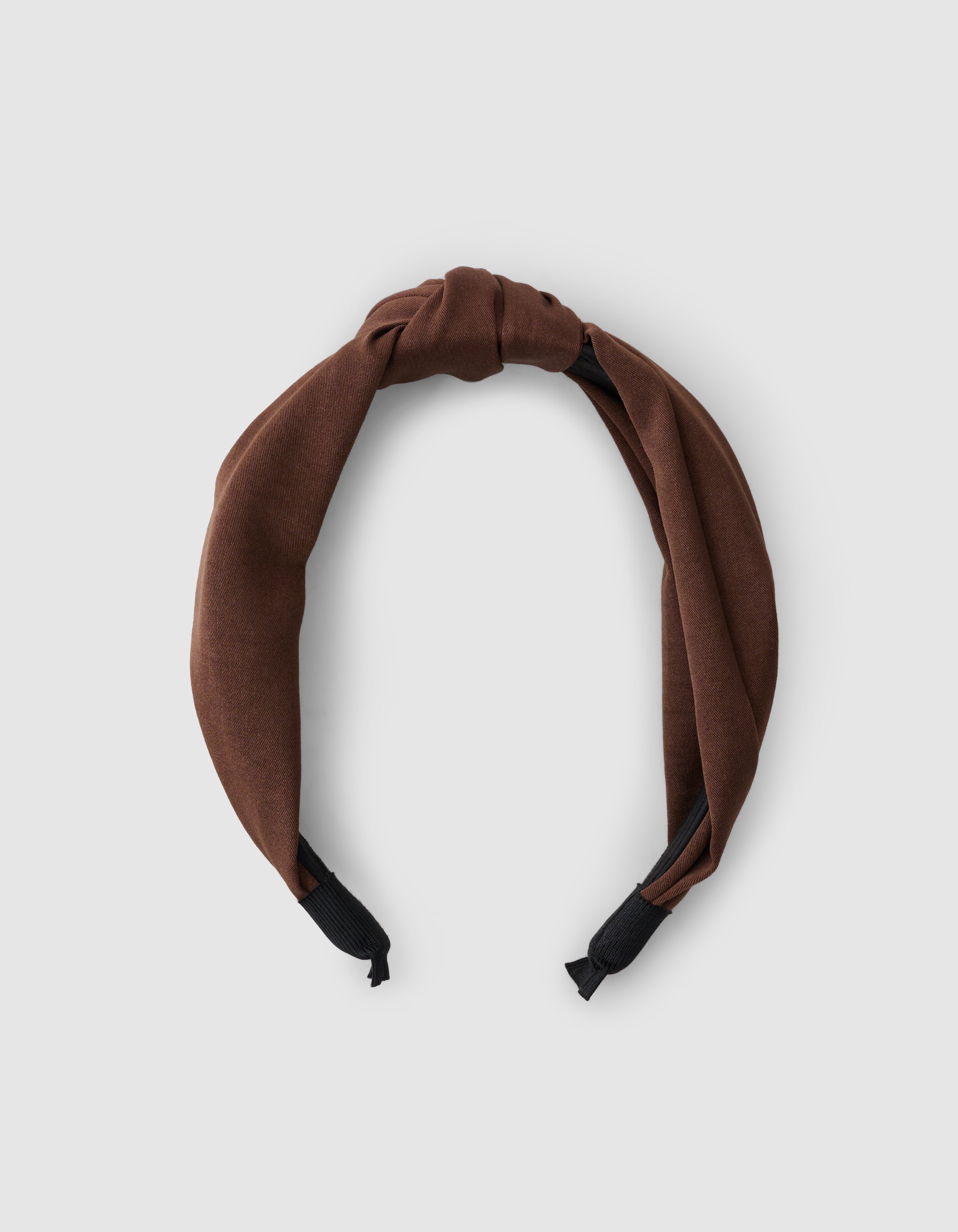 Knot Haarband Bruin SHOEBY ACCESSOIRES