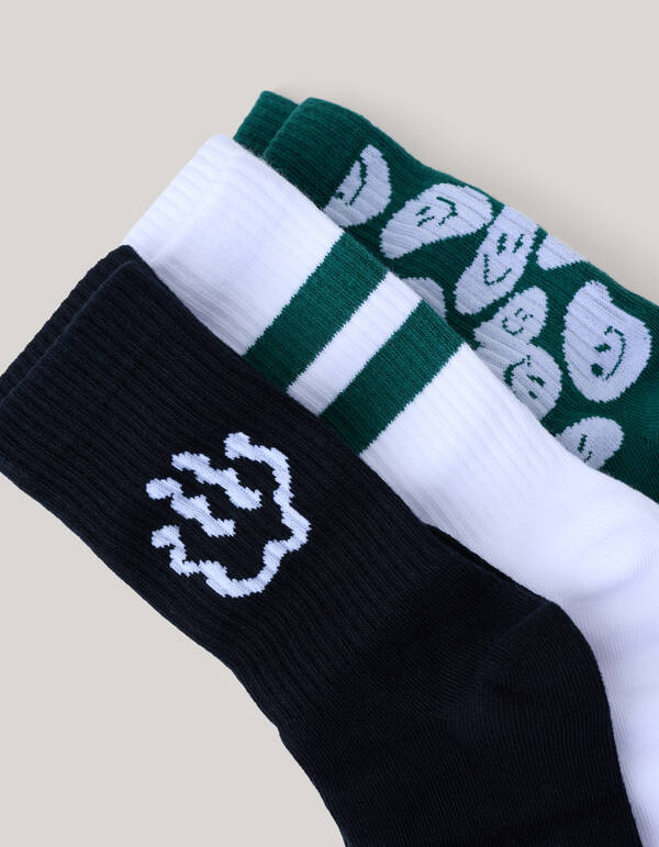 Giftbox Sokken Donkergroen SHOEBY ACCESSOIRES