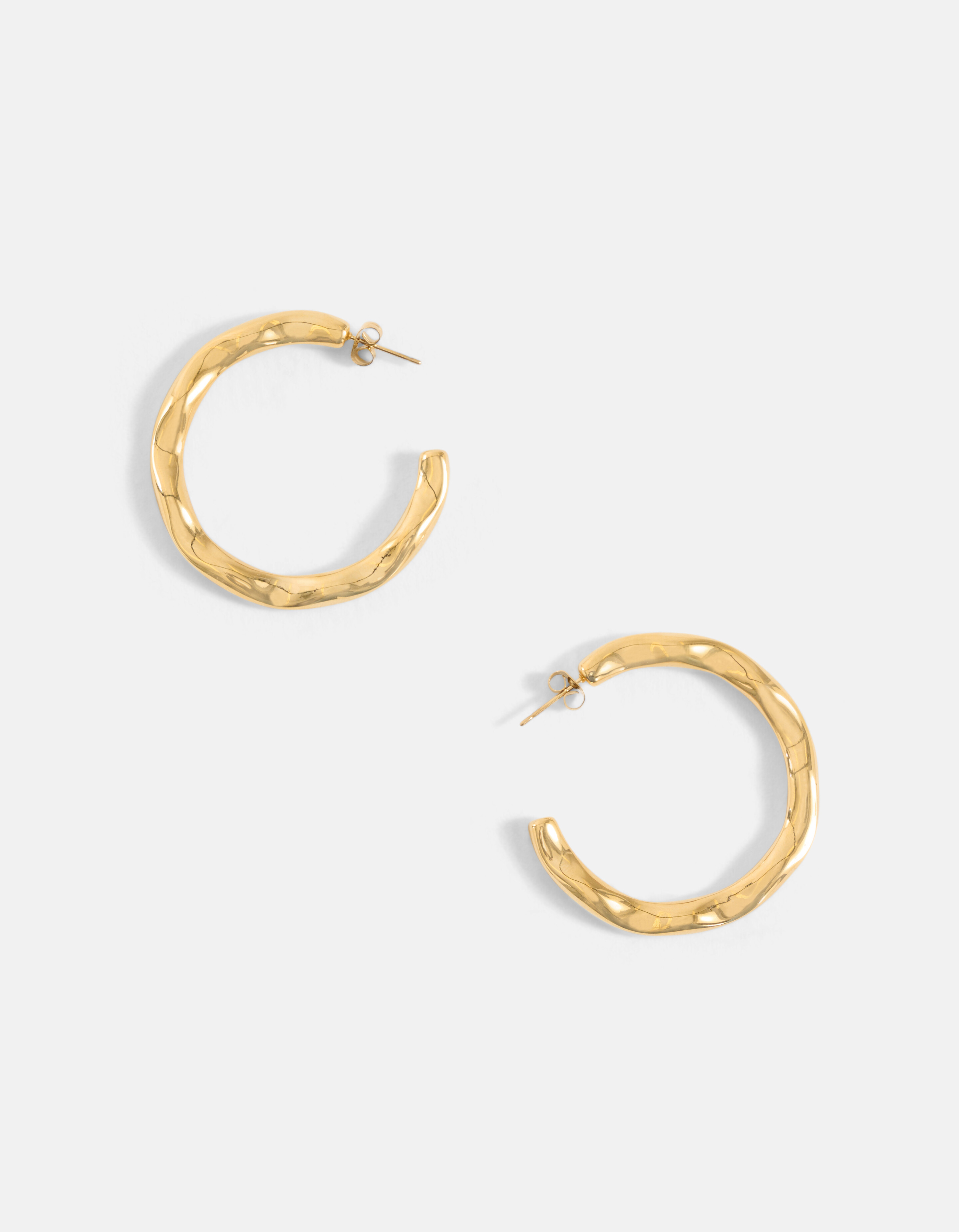 Irregular Hoop Oorbellen Goud SHOEBY ACCESSOIRES