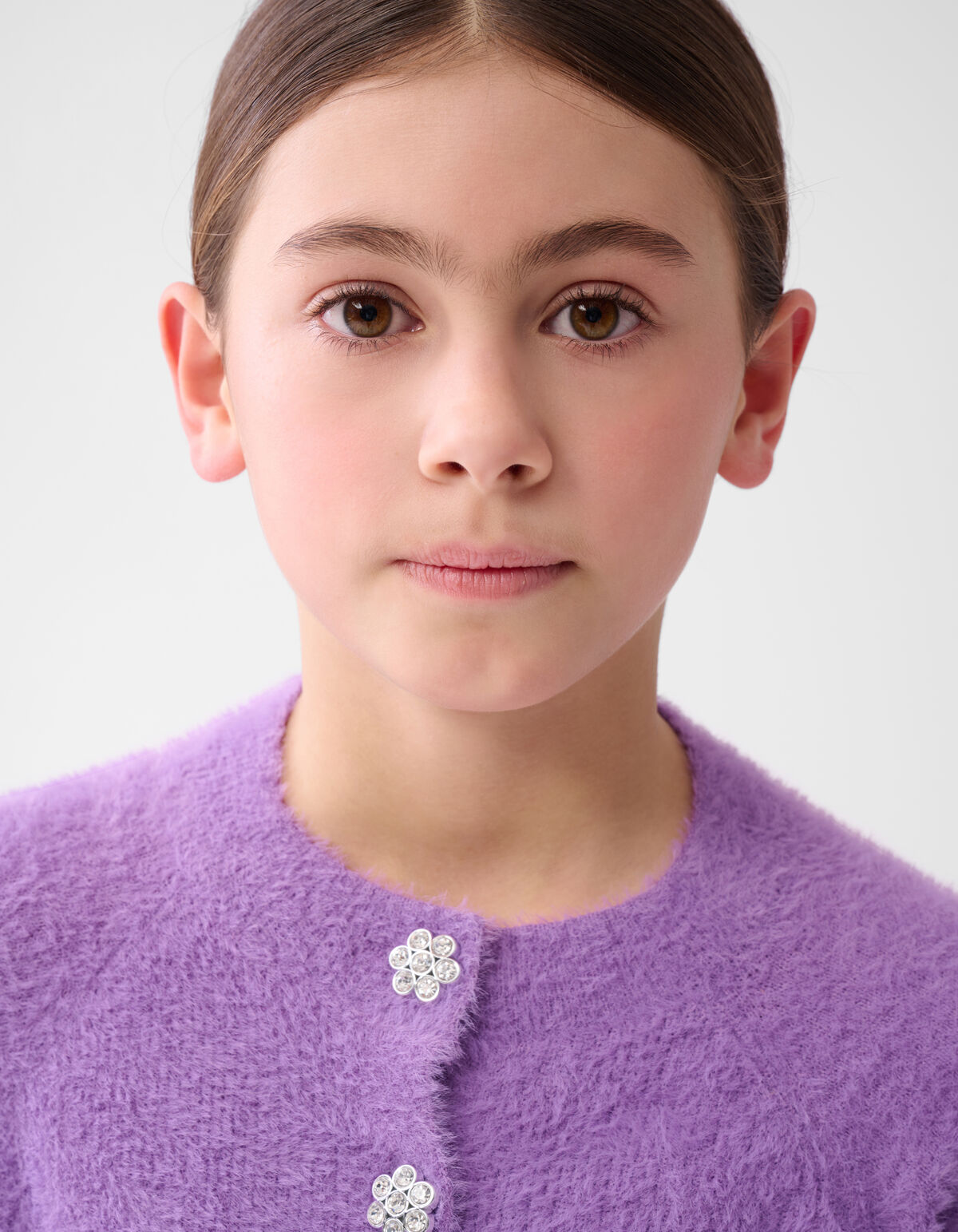 Harig Vest Paars SHOEBY GIRLS