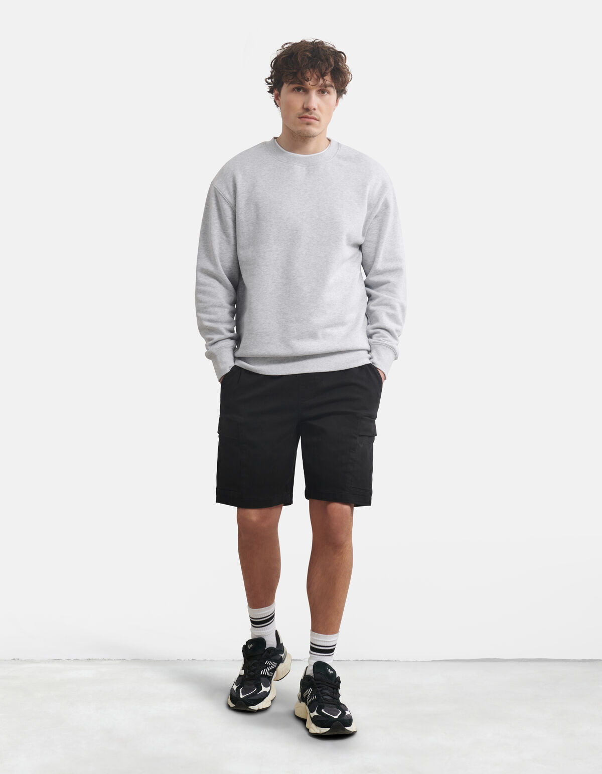 Sweater Lichtgrijs SHOEBY MEN