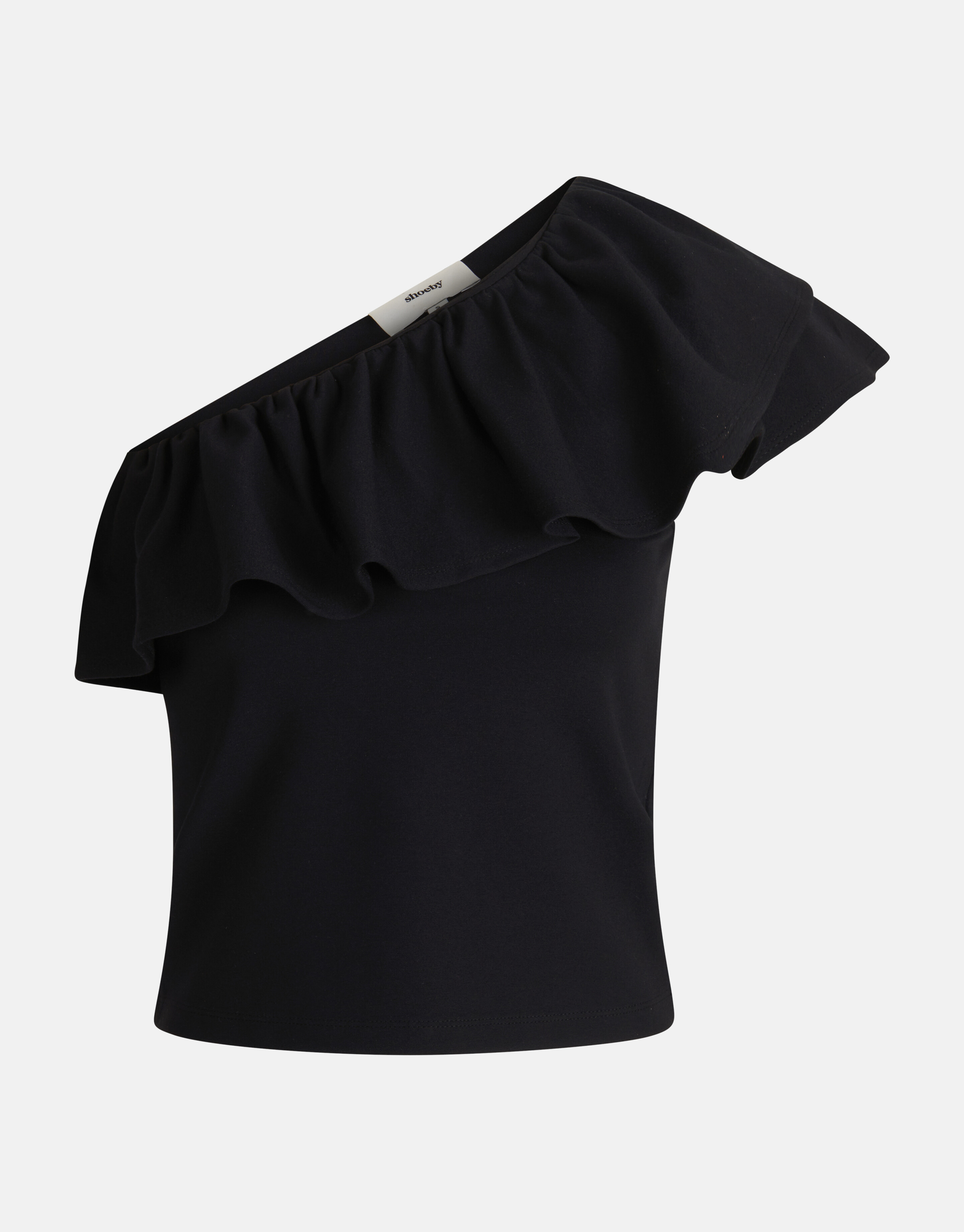 Ruffle Top Zwart SHOEBY WOMEN
