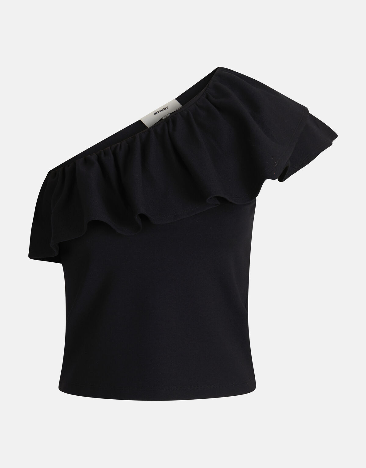 Ruffle Top Zwart SHOEBY WOMEN