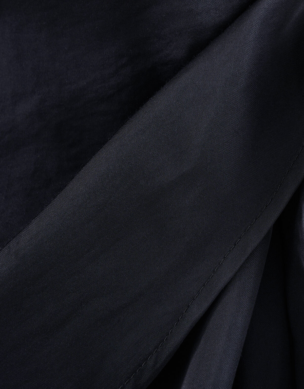 Satijnen Wikkelblouse Zwart SHOEBY WOMEN