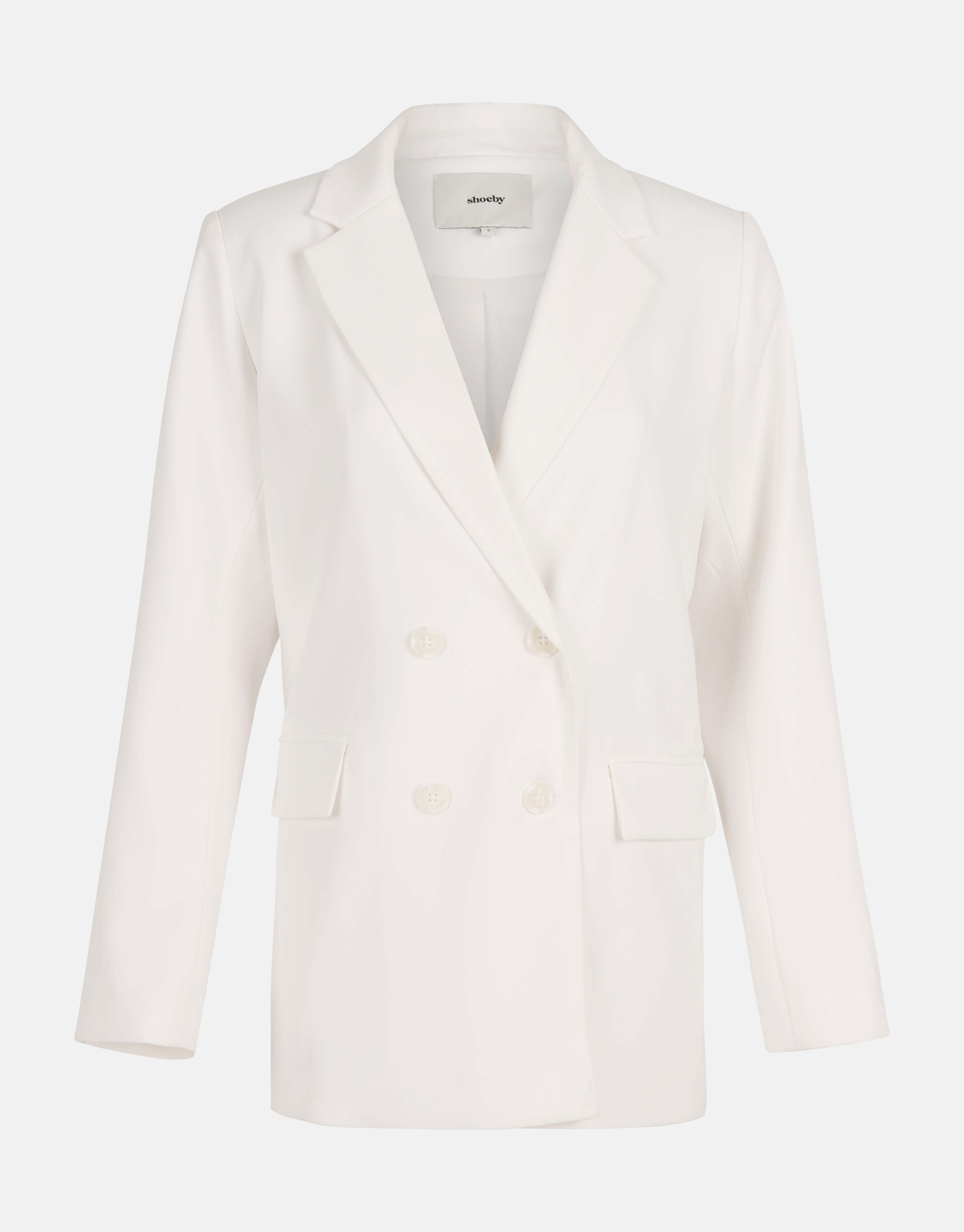 Grafische Blazer Gebroken Wit By Mieke SHOEBY WOMEN