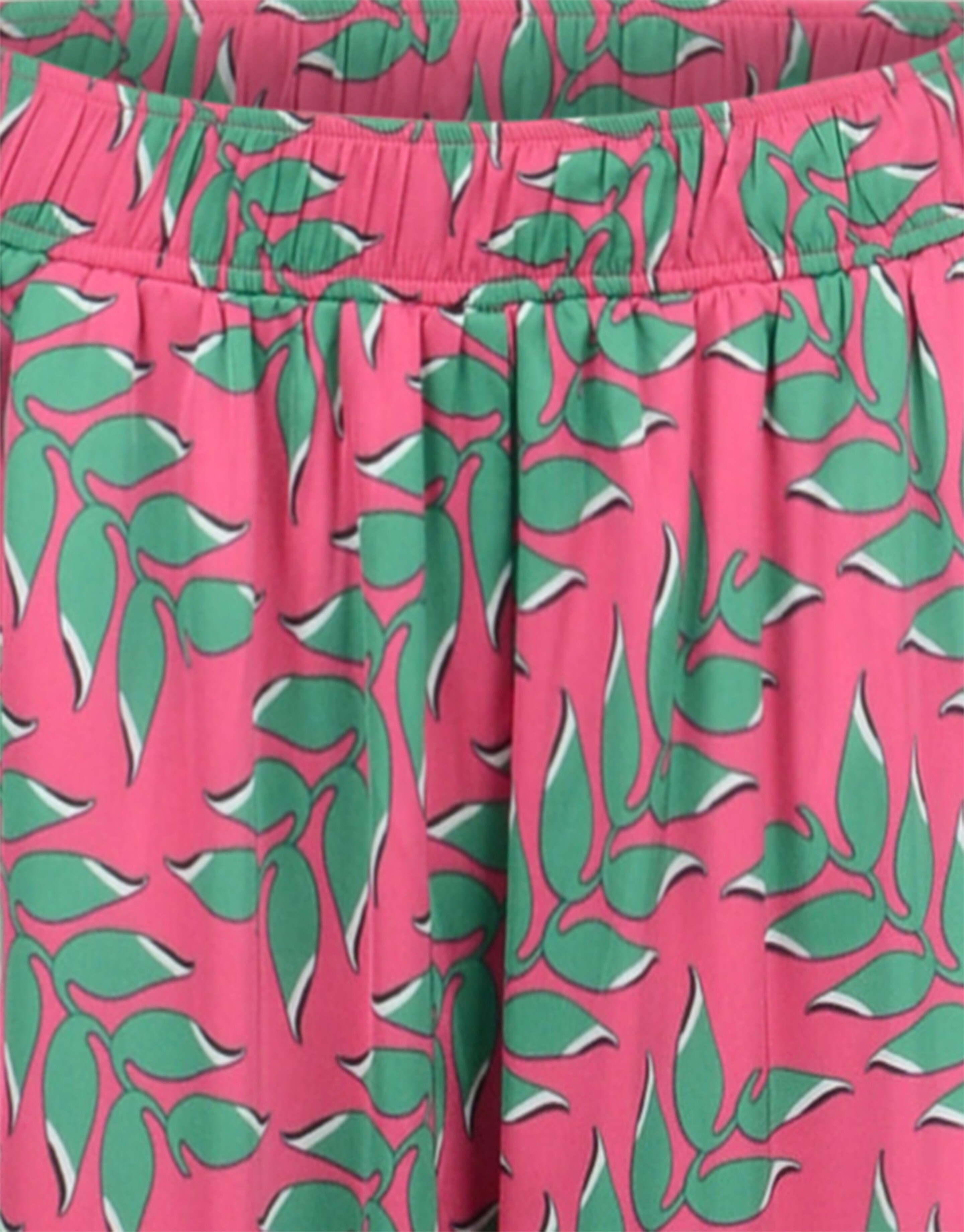 Printed Wide Leg Broek Eksept