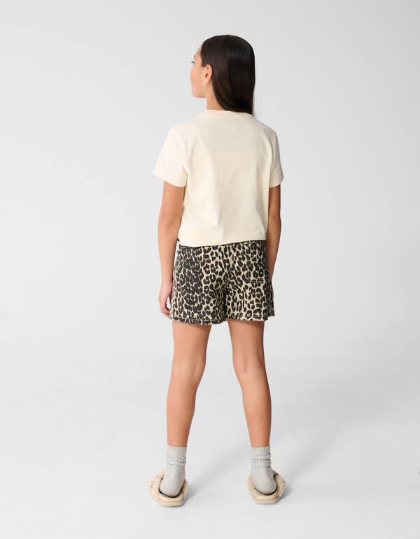 Botanica Artwork T-shirt Gebroken Wit SHOEBY GIRLS