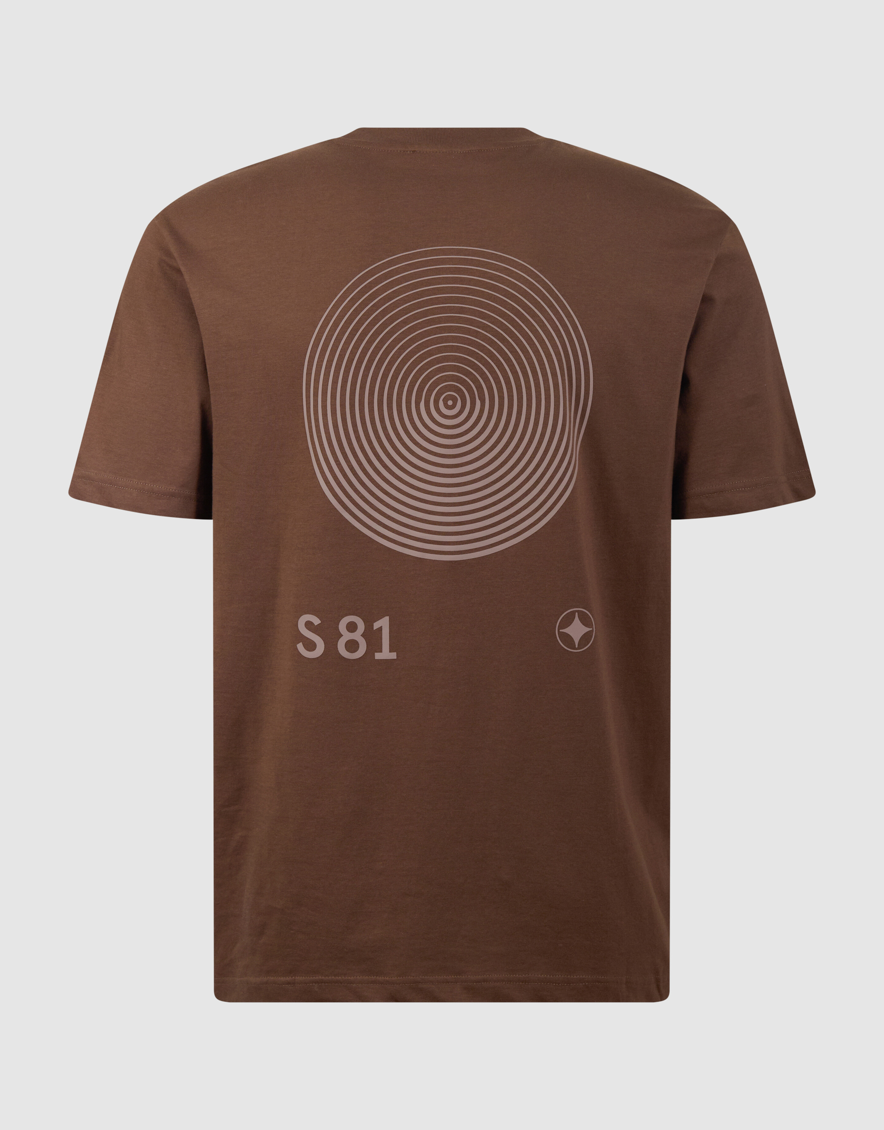 Logo Circle Artwork T-shirt Bruin SHOEBY MEN