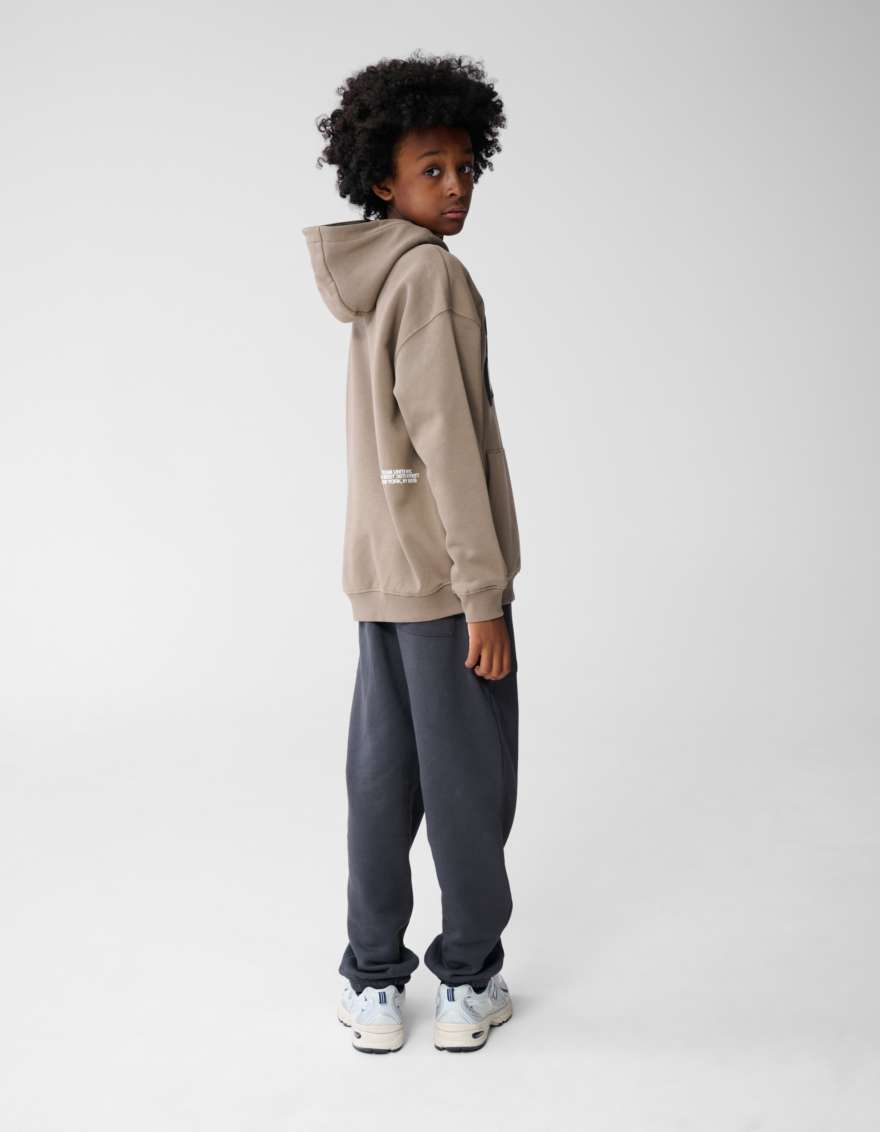 Team Unite Artwork Hoodie Khaki SHOEBY BOYS