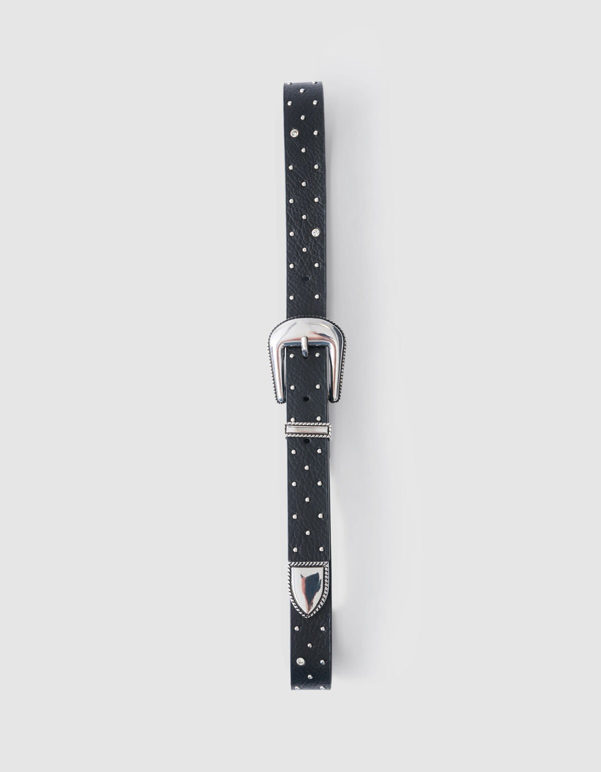 Strass Riem Zilver SHOEBY ACCESSOIRES