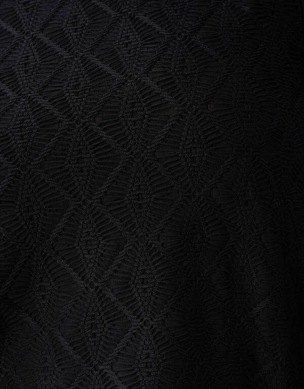 Swirl Structuur Top Zwart SHOEBY WOMEN