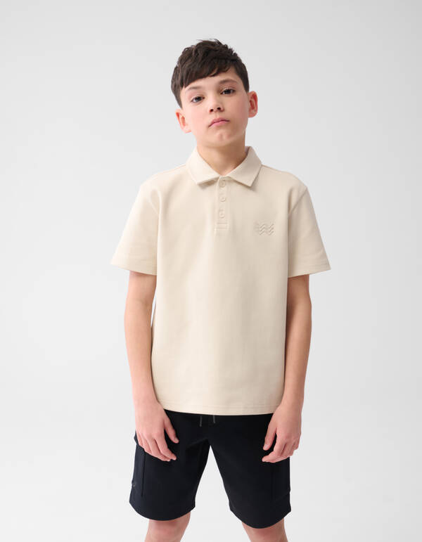 Pique Polo Zand SHOEBY BOYS