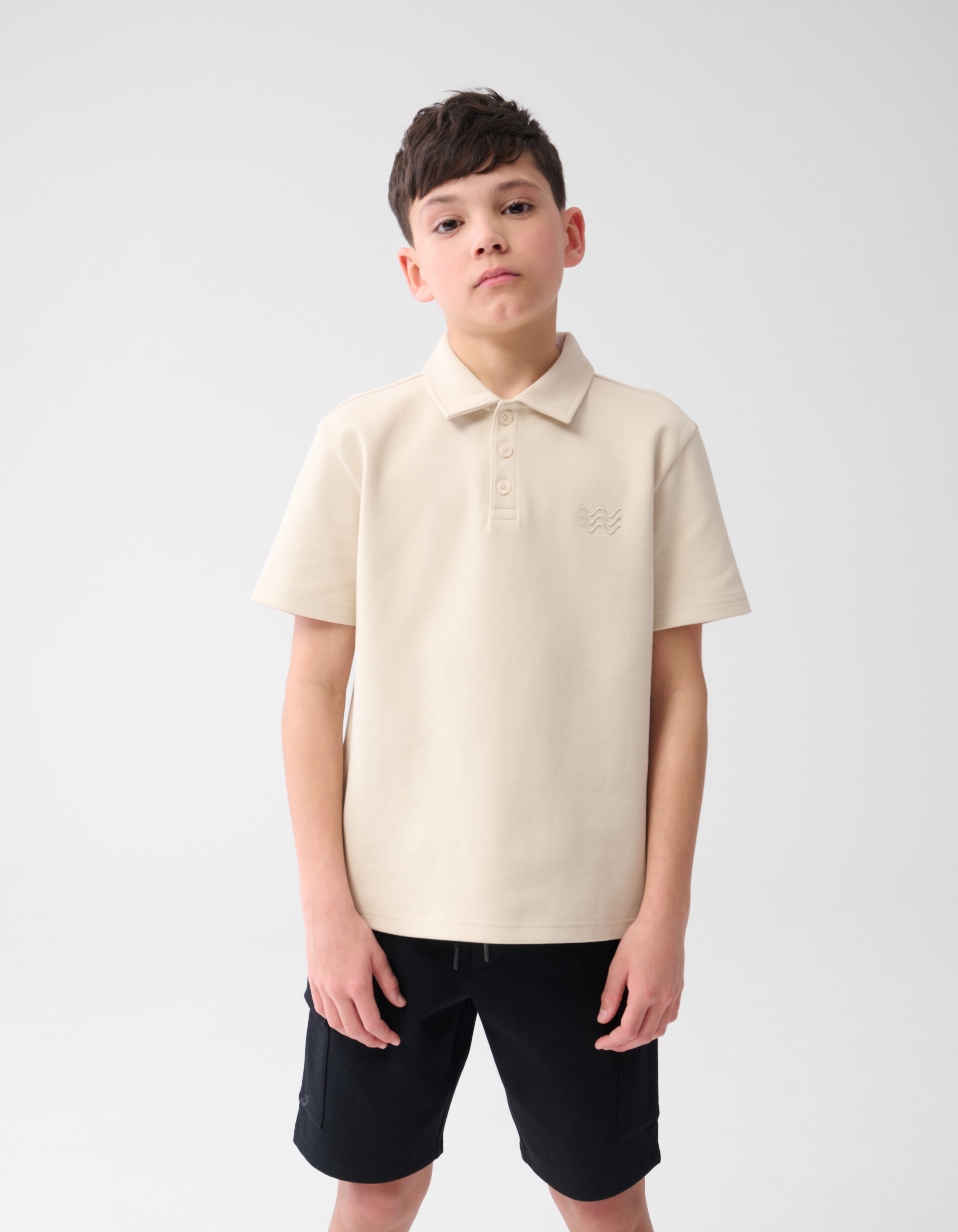 Pique Polo Zand SHOEBY BOYS