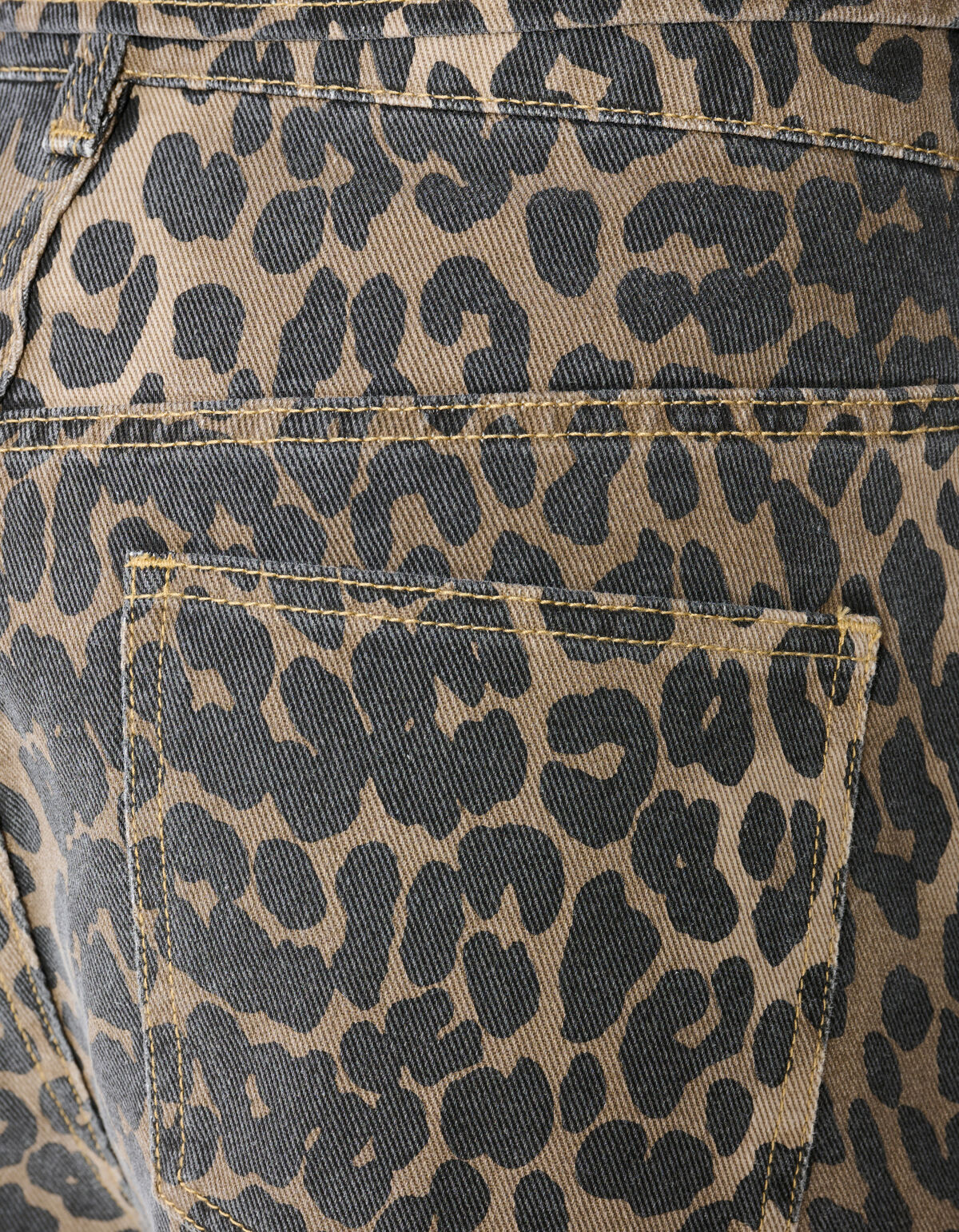Leopard Denim Short Bruin SHOEBY WOMEN