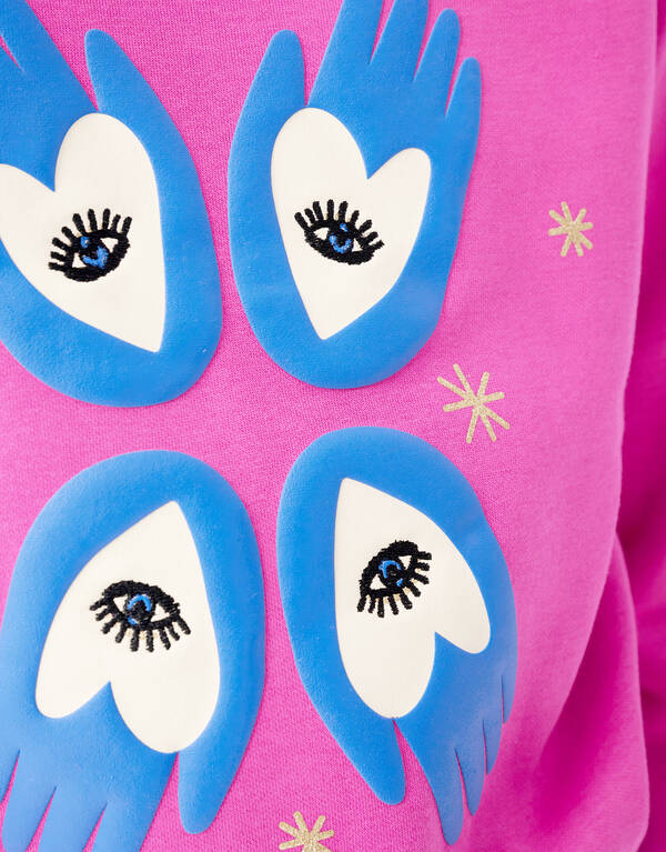 Artwork Sweater Roze SHOEBY GIRLS