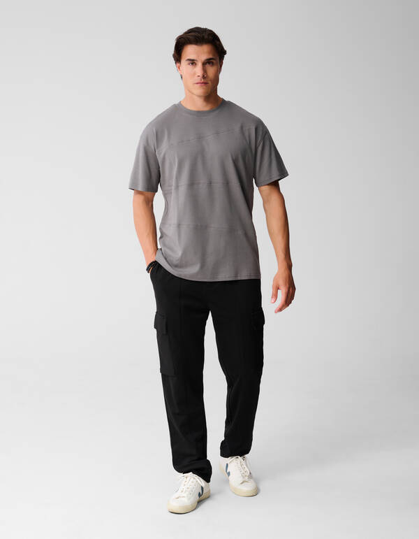 Tapered Cargo Broek Zwart SHOEBY MEN