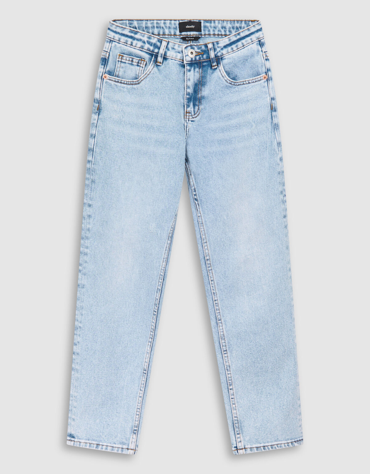 Tapered Fit Jeans Bleached SHOEBY BOYS