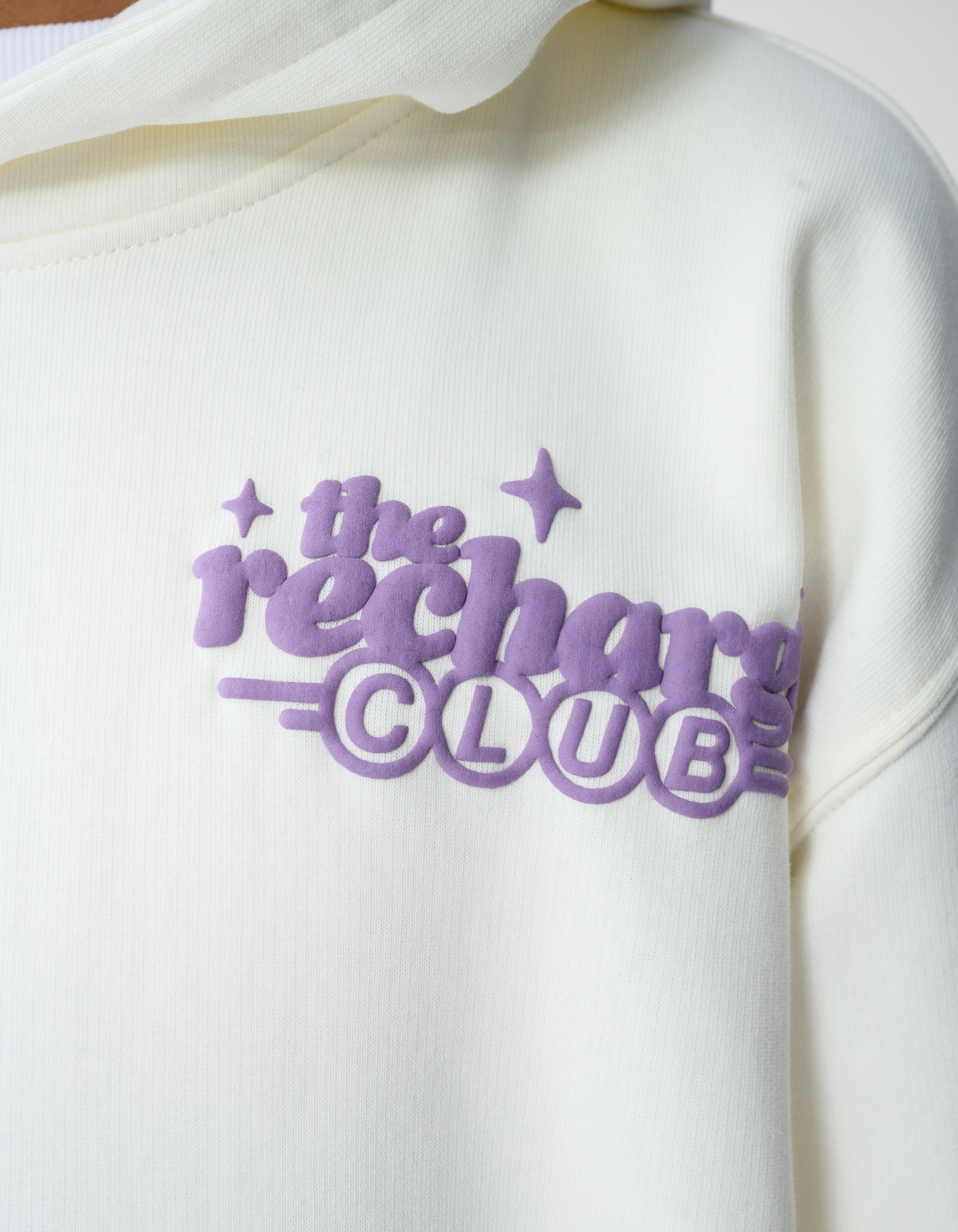 Recharged Artwork Hoodie Gebroken Wit SHOEBY BOYS