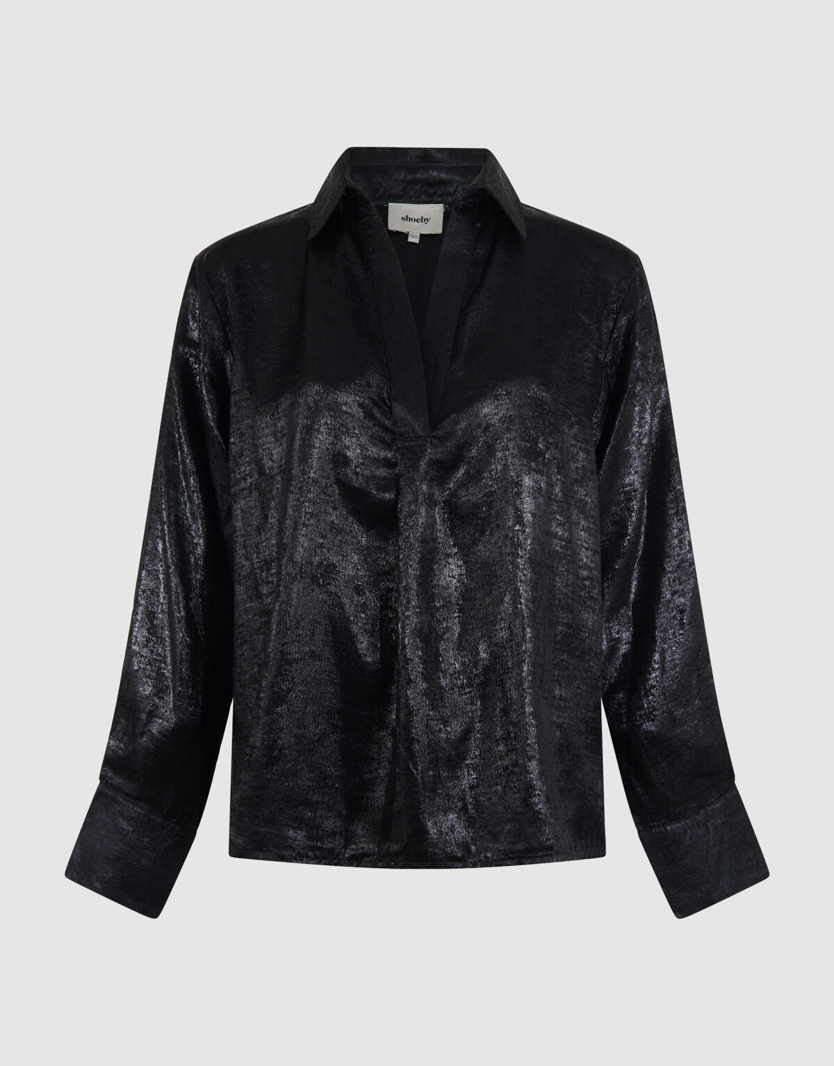 Glitter Blouse Zwart SHOEBY WOMEN