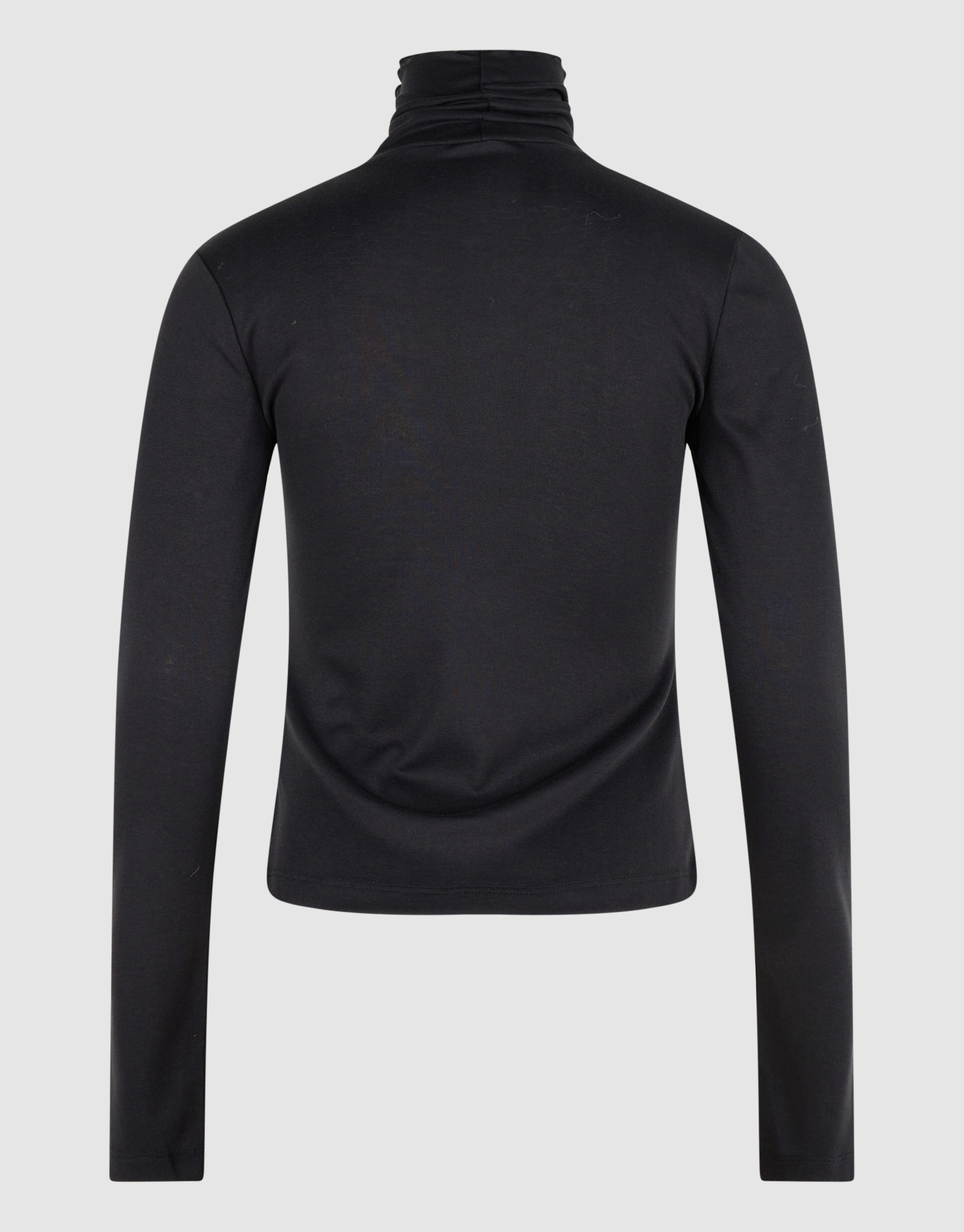 Col Neck Longsleeve Zwart SHOEBY WOMEN