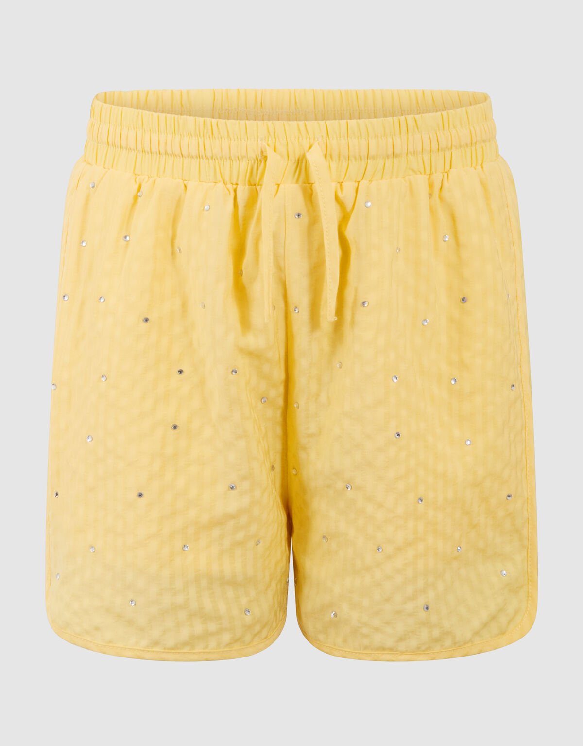 Pinstripe Strass Short Lichtgeel SHOEBY GIRLS