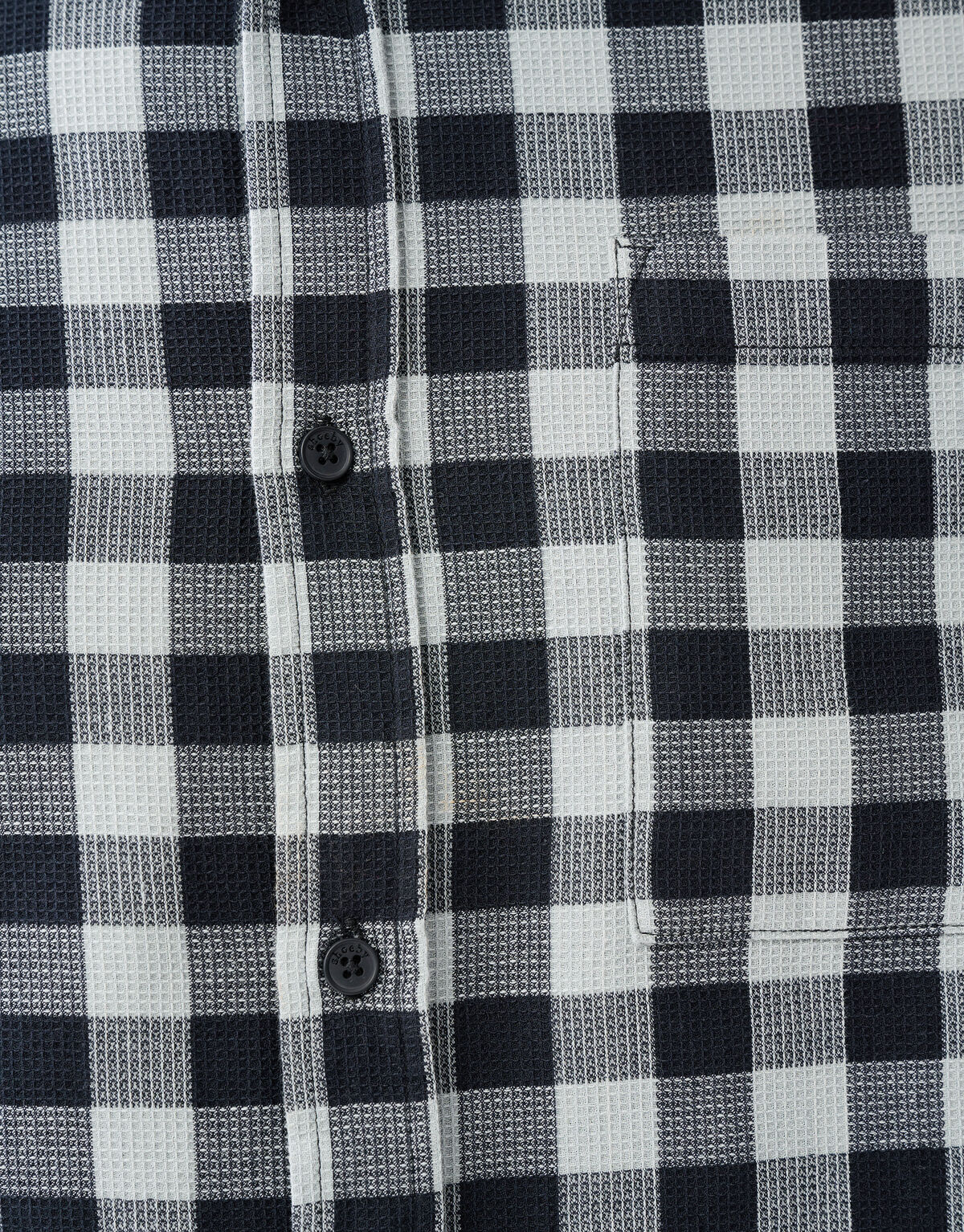 Geblokt Overhemd Zwart SHOEBY MEN