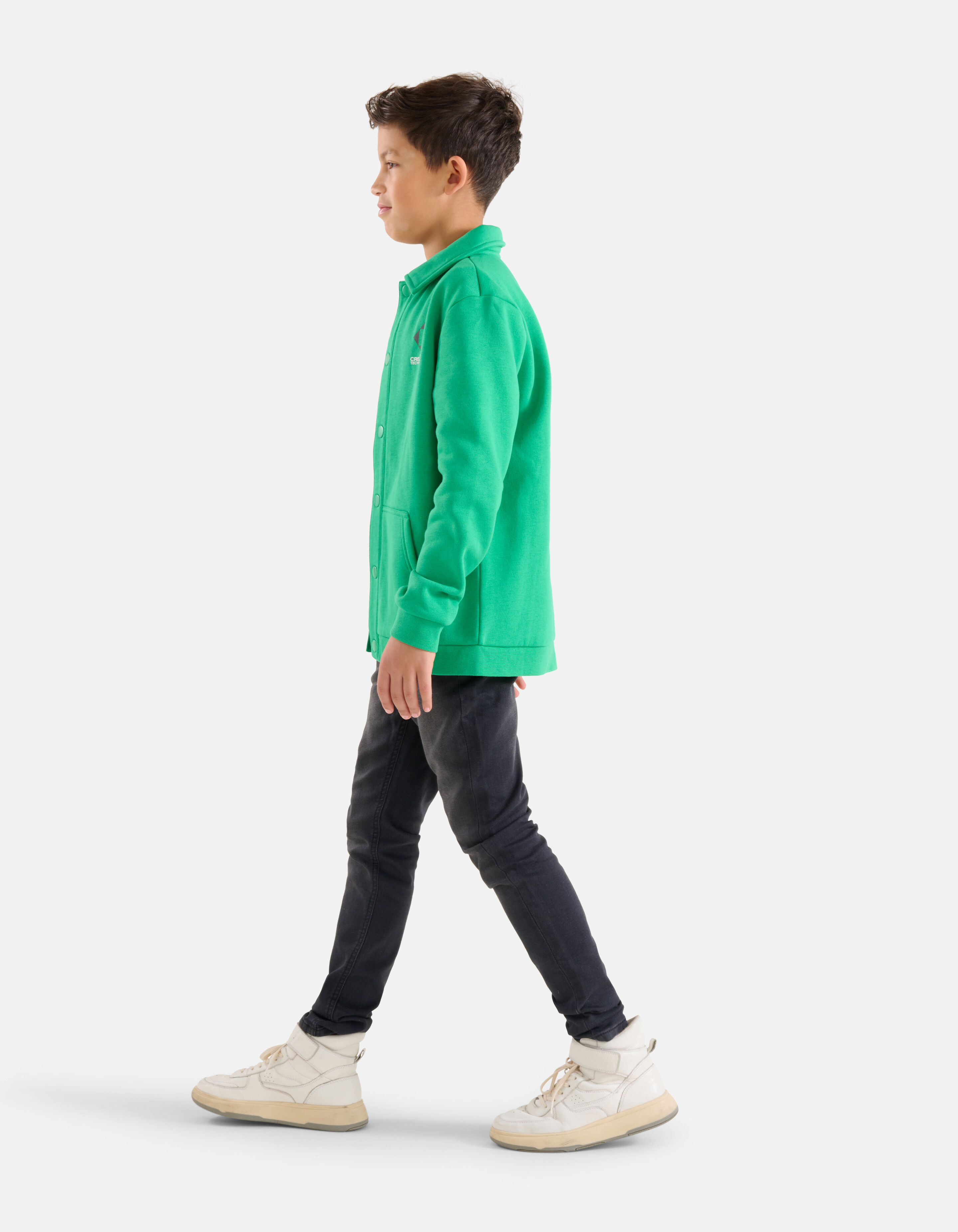 Printed Vest Groen SHOEBY BOYS