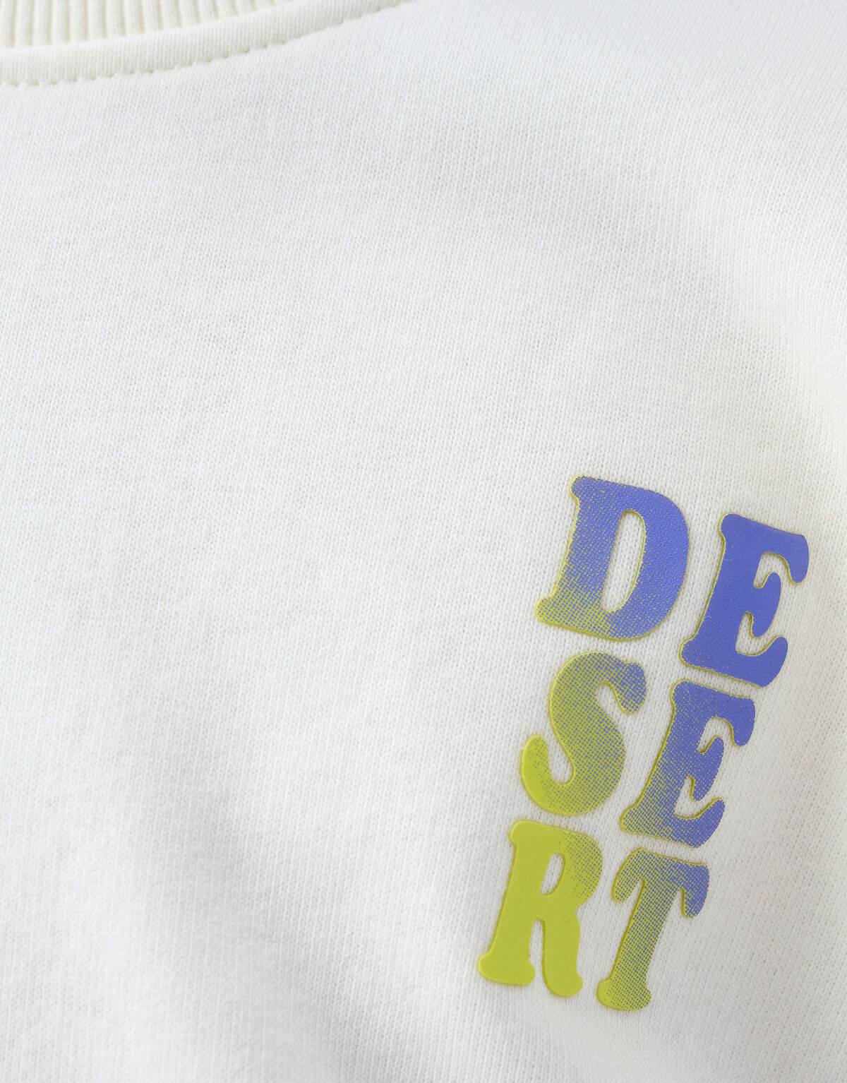 Tekstprint Sweater Gebroken Wit SHOEBY BOYS