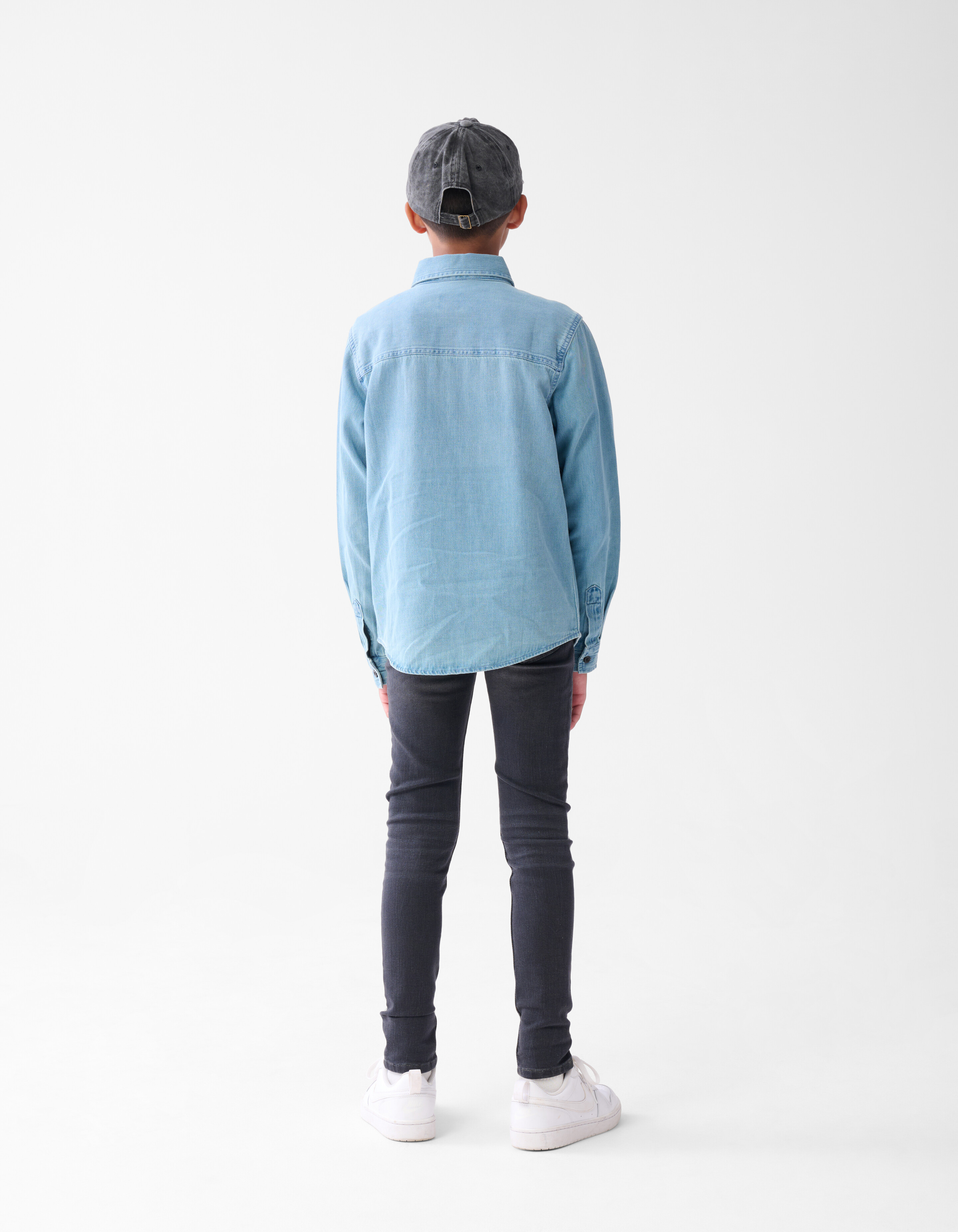 Denim Overhemd Blauw SHOEBY BOYS