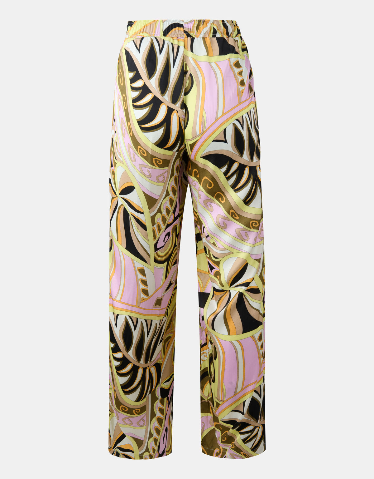 Grafische Print Broek Zwart SHOEBY WOMEN