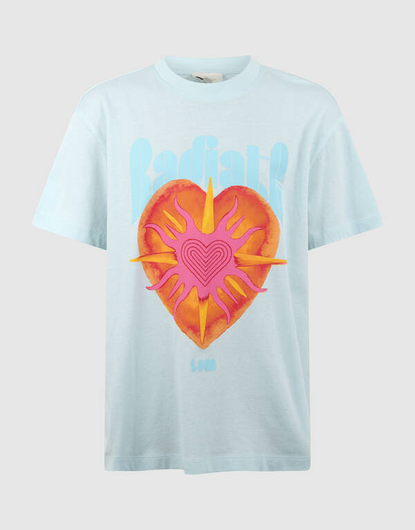 Radiate Artwork T-shirt Lichtblauw SHOEBY GIRLS