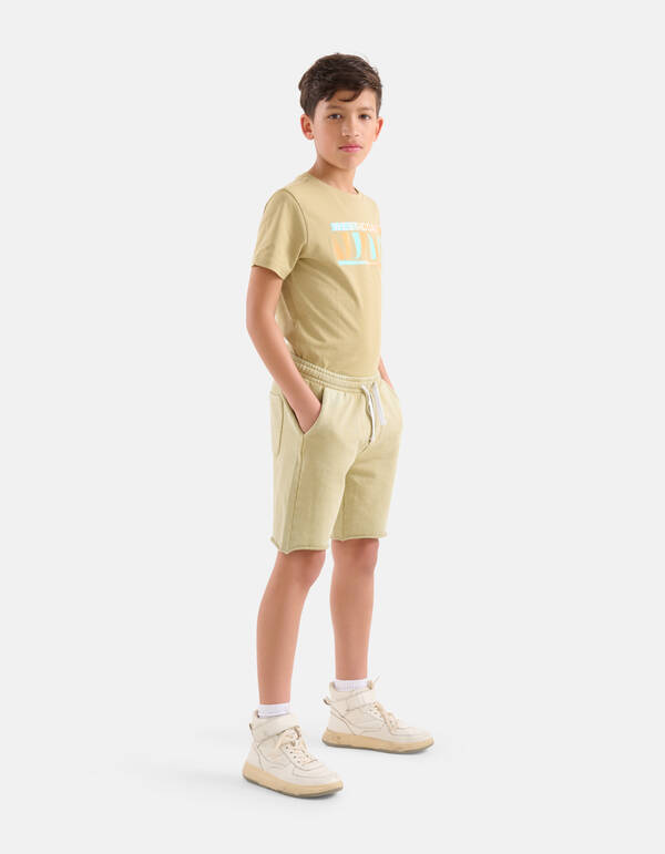 Acid Washed Short Zand SHOEBY BOYS