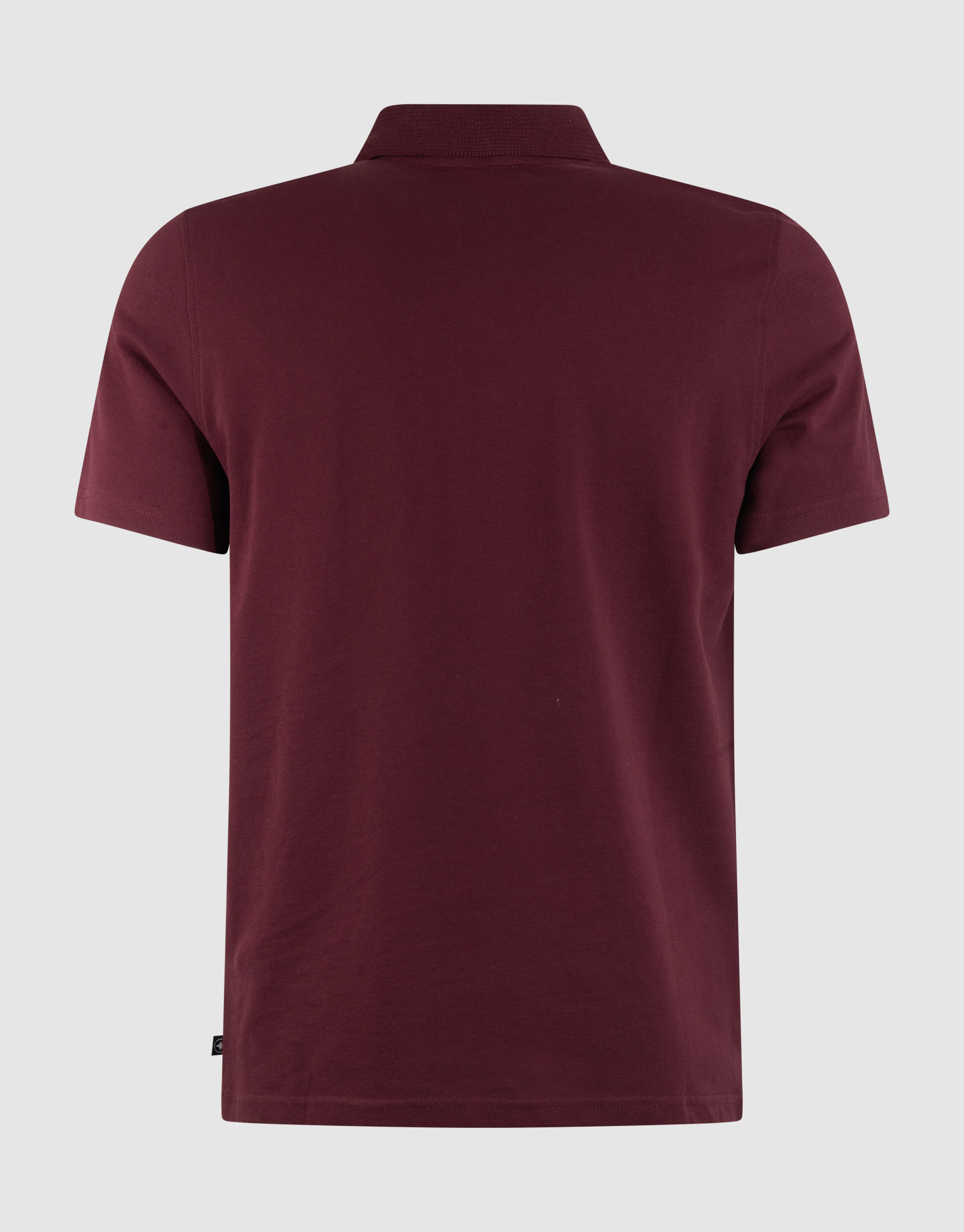 Gebreide Polo Donkerrood SHOEBY MEN