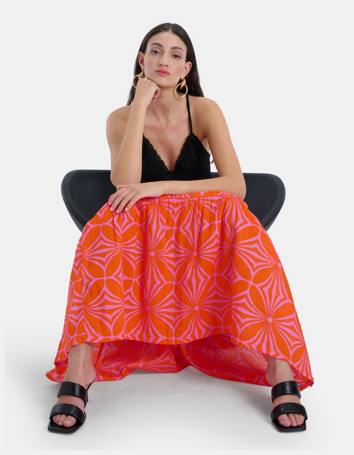 Voile Maxi Rok EKSEPT