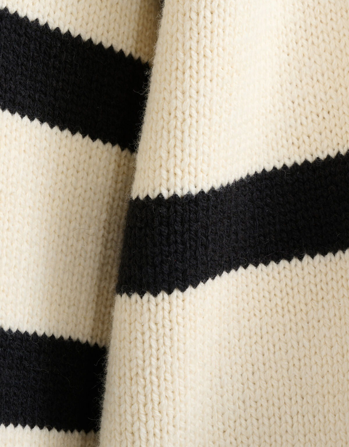 Gestreepte Trui Gebroken Wit By Mieke SHOEBY WOMEN