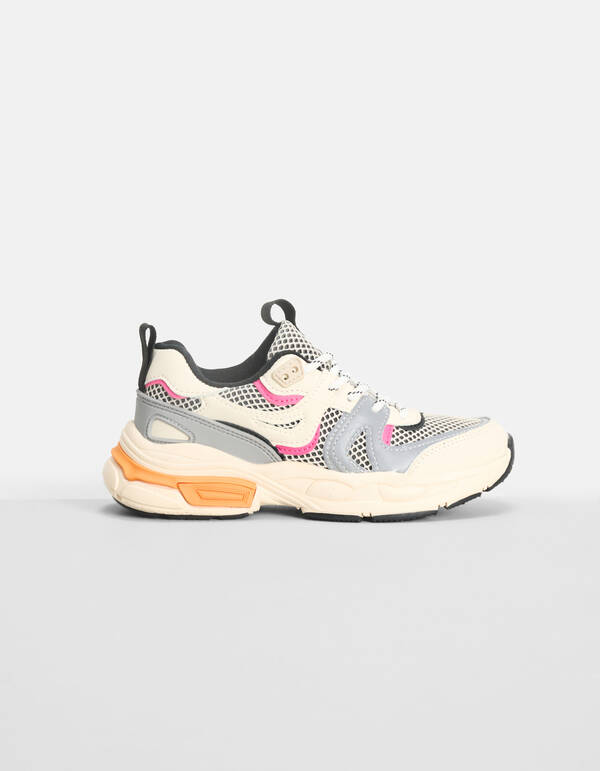Sportieve Sneaker Gebroken Wit SHOEBY SHOES