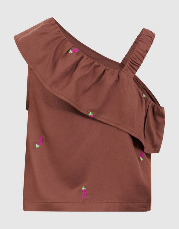Chili Ruffle Top Bruin SHOEBY GIRLS