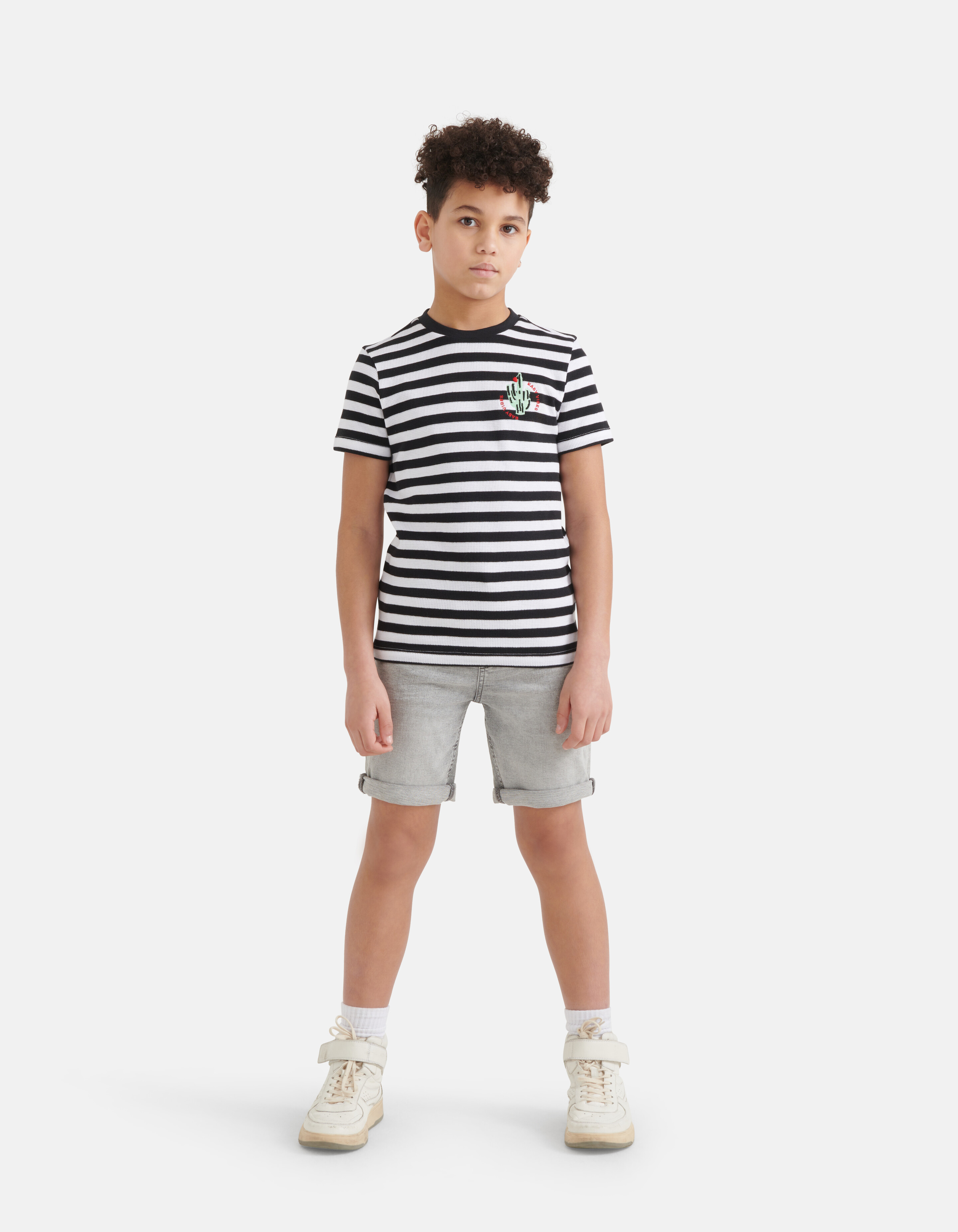 Drawstring Jog Short Lichtgrijs SHOEBY BOYS