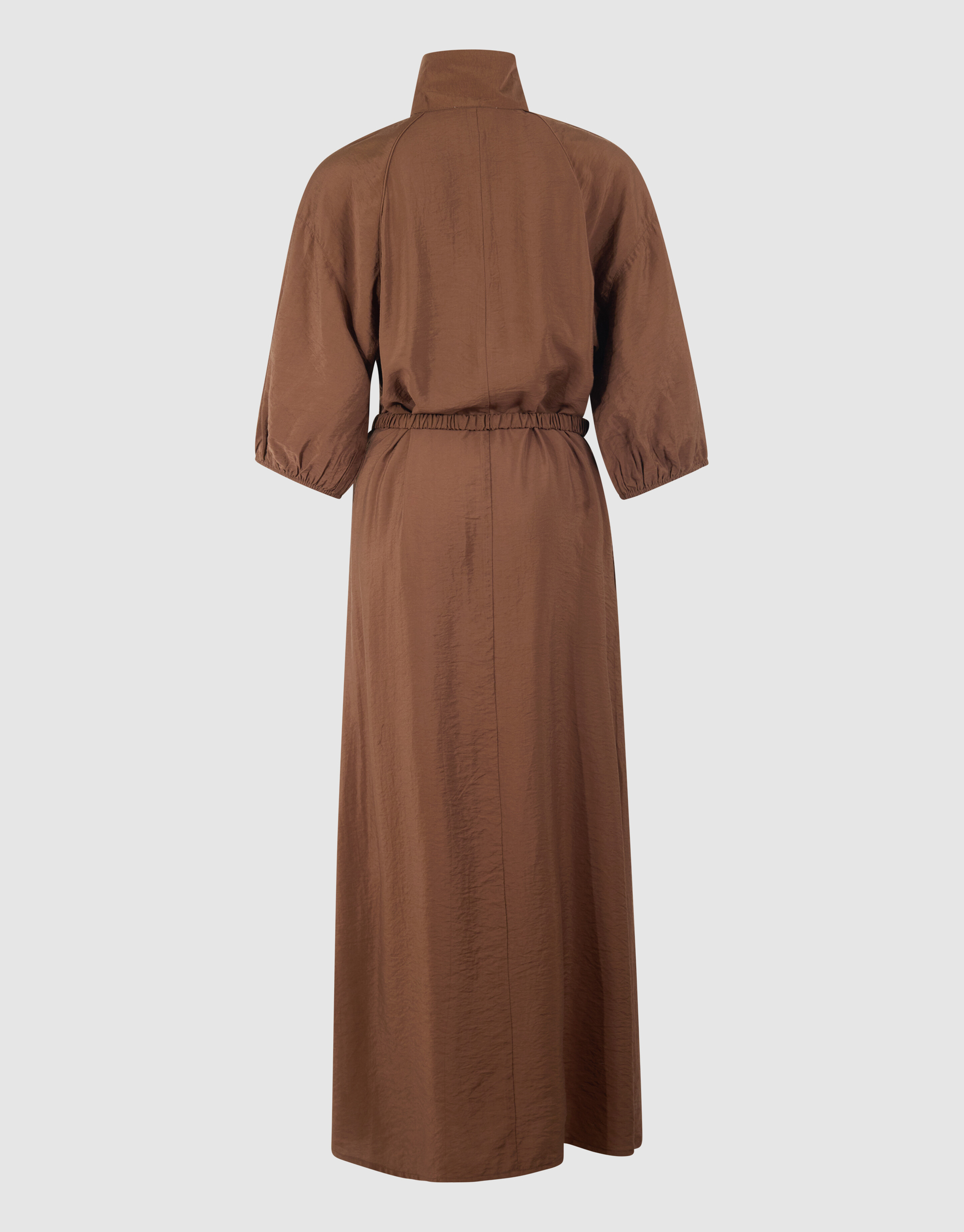 Sporty Tracksuit Maxi Jurk Bruin SHOEBY WOMEN