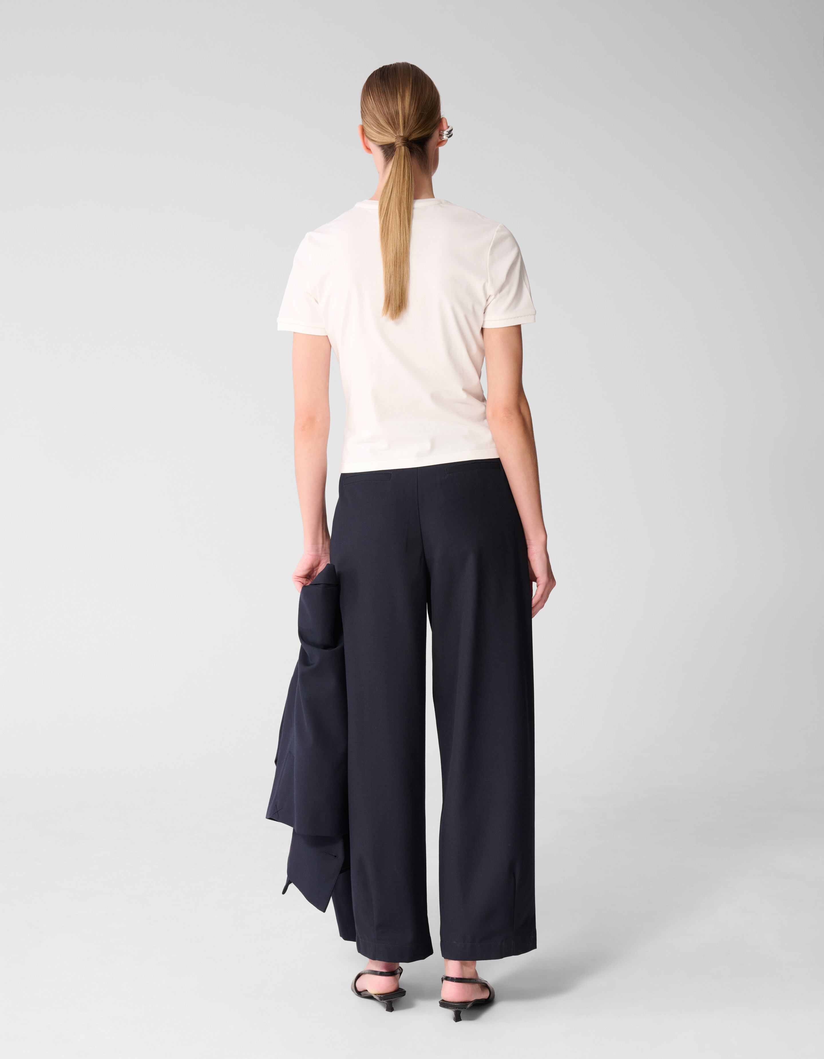 Pleated Broek Donkerblauw By Lonneke SHOEBY WOMEN