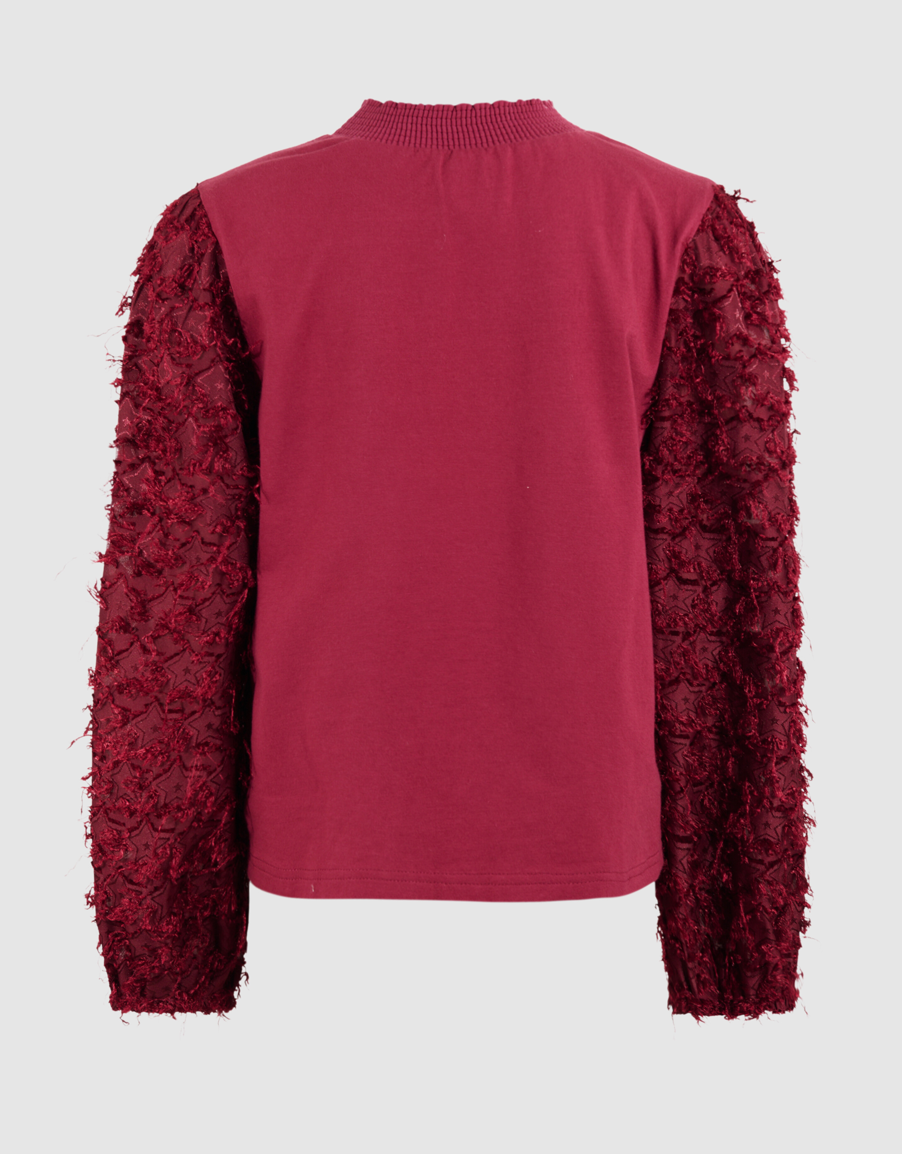 Ster Top Donkerrood SHOEBY GIRLS