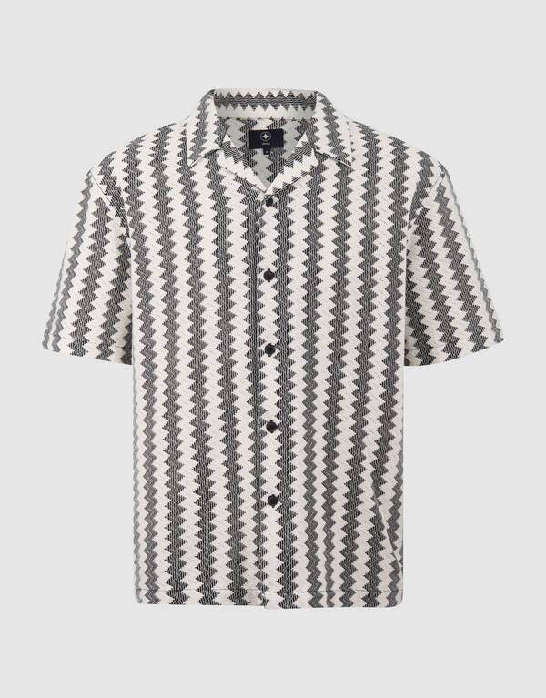 Geweven Overshirt Zwart SHOEBY MEN