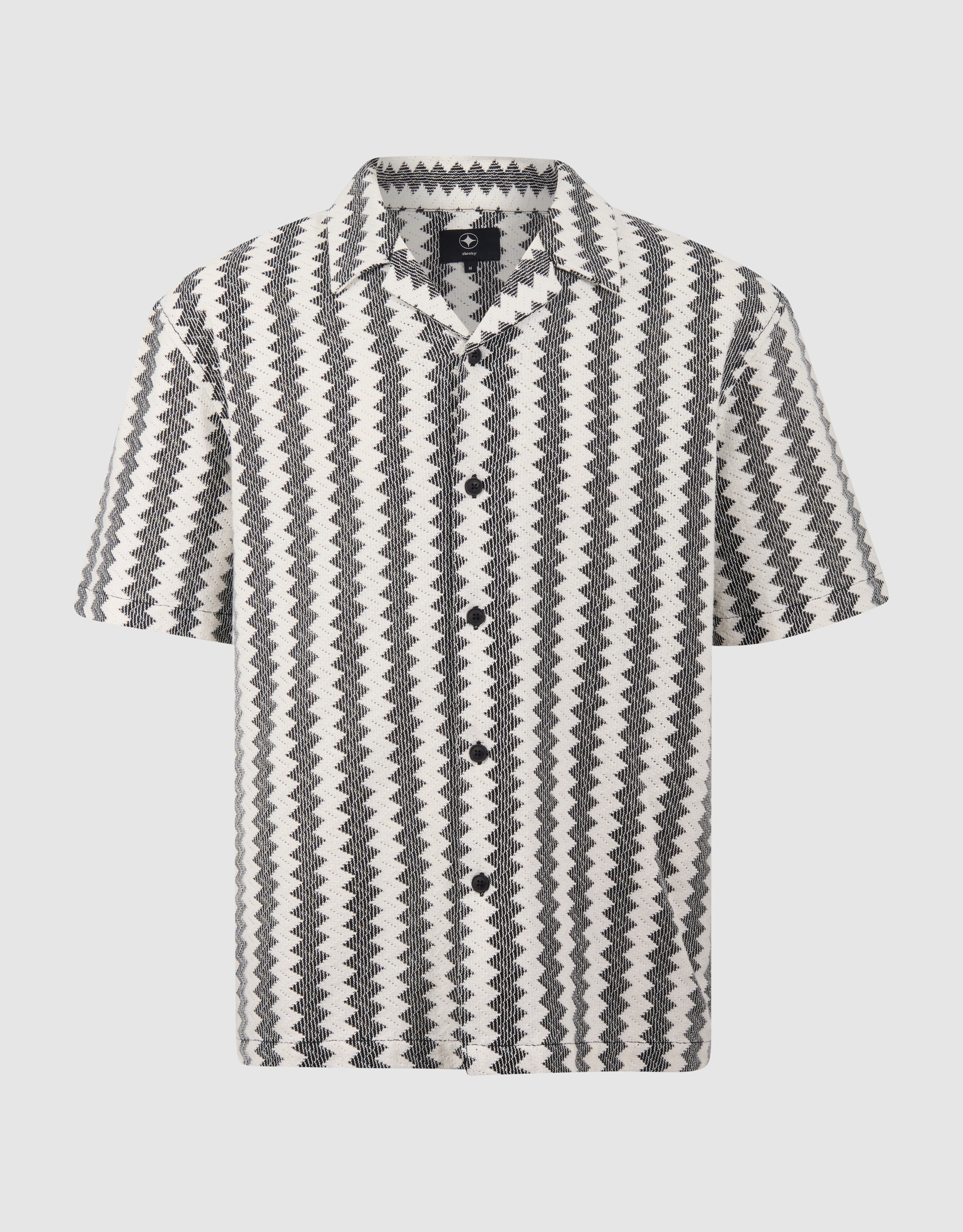 Geweven Overshirt Zwart SHOEBY MEN