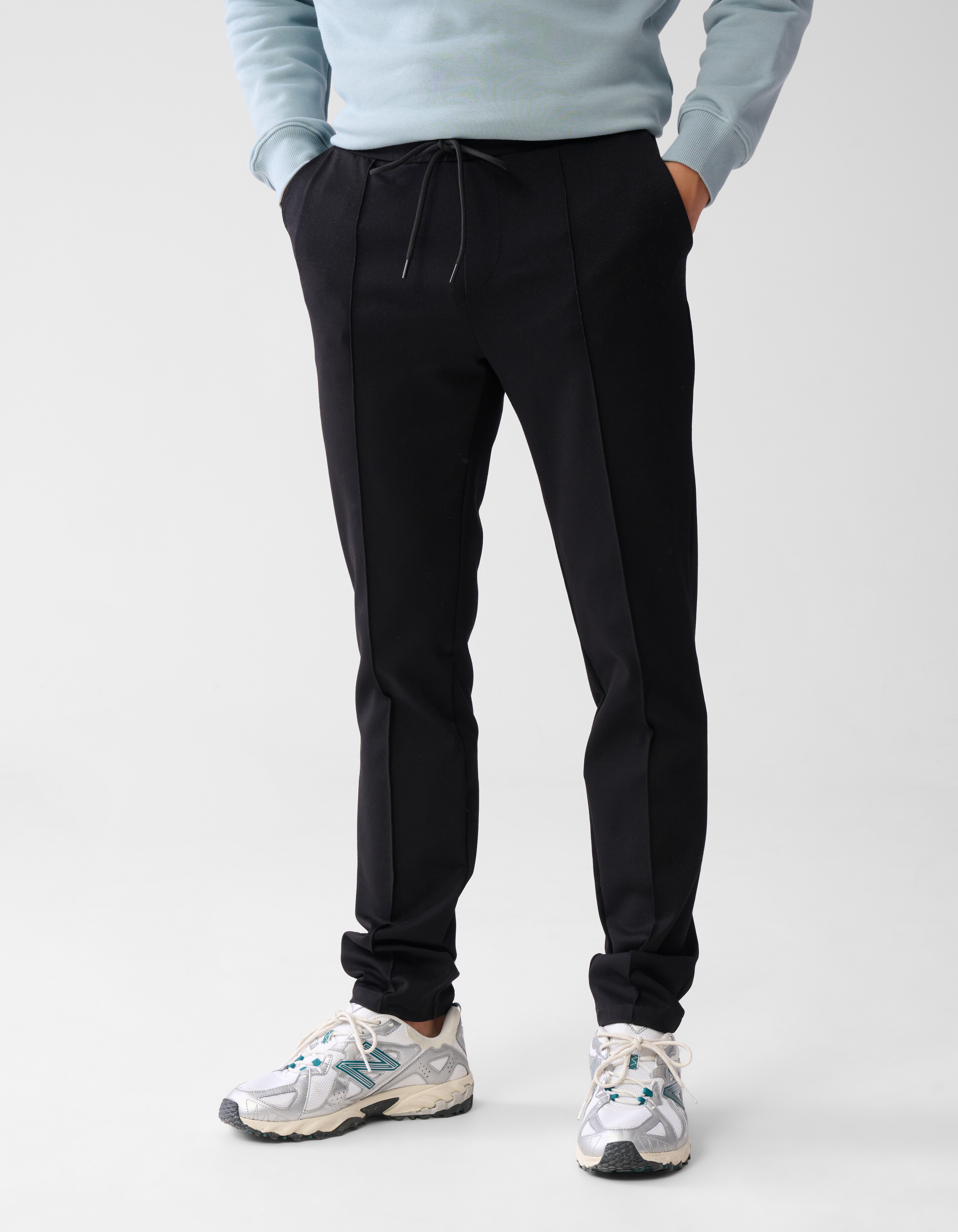 Tricot Broek Zwart SHOEBY MEN