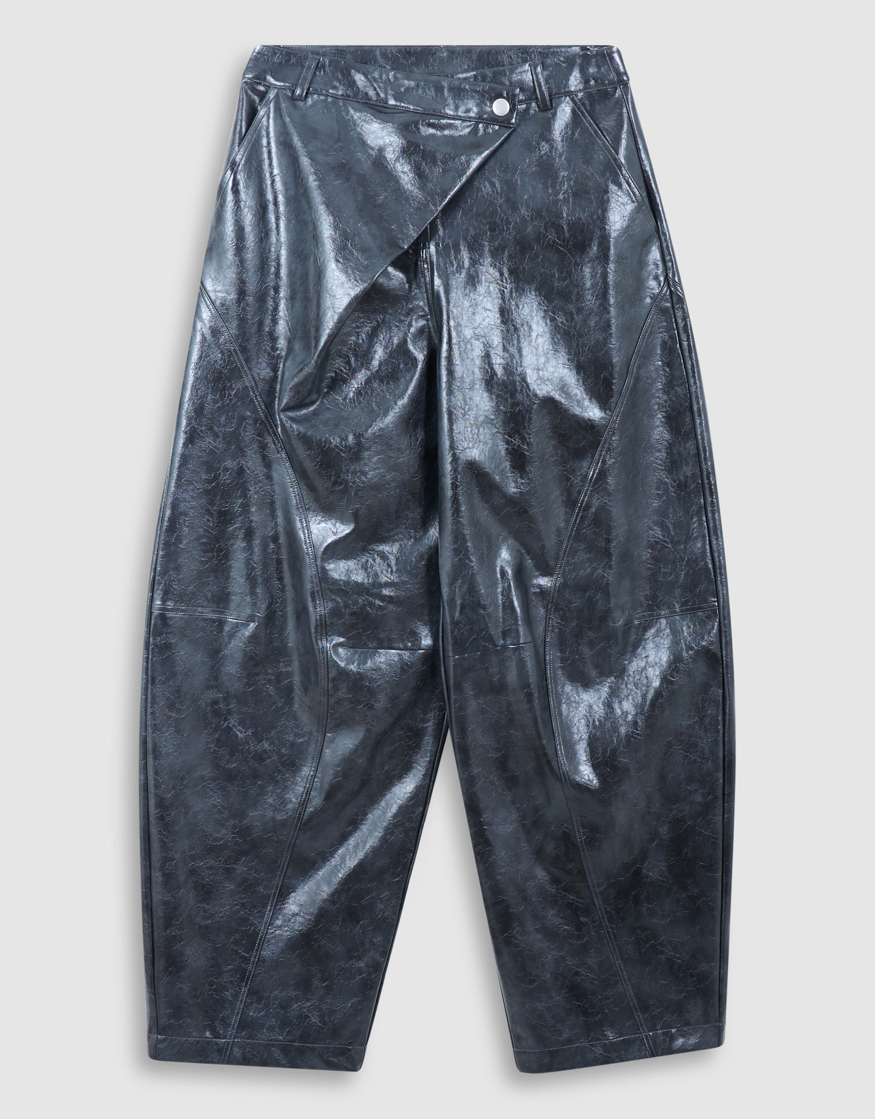 Asymmetric Barrel Fit Broek Donkergrijs SHOEBY WOMEN