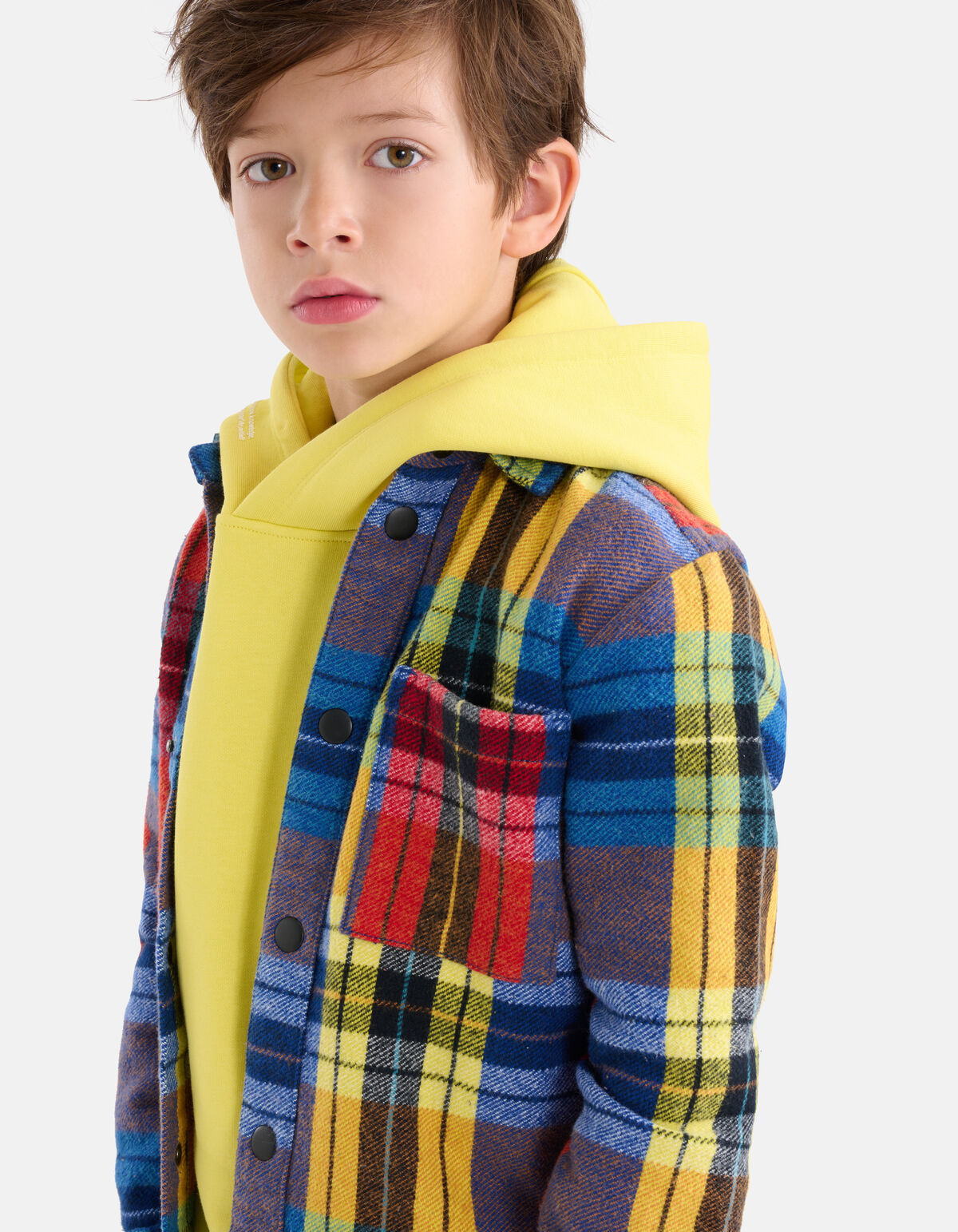 Ruiten Overshirt Rood SHOEBY BOYS