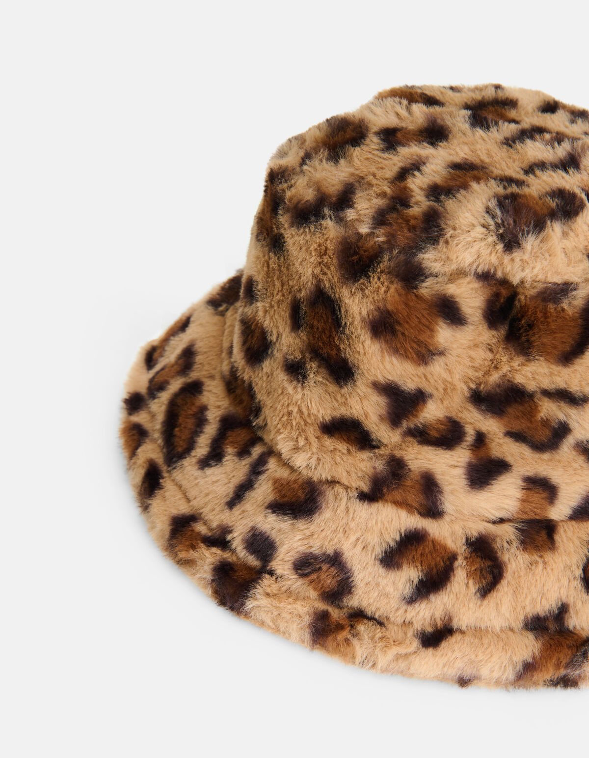 Leopard Bucket Hoed Bruin SHOEBY ACCESSOIRES